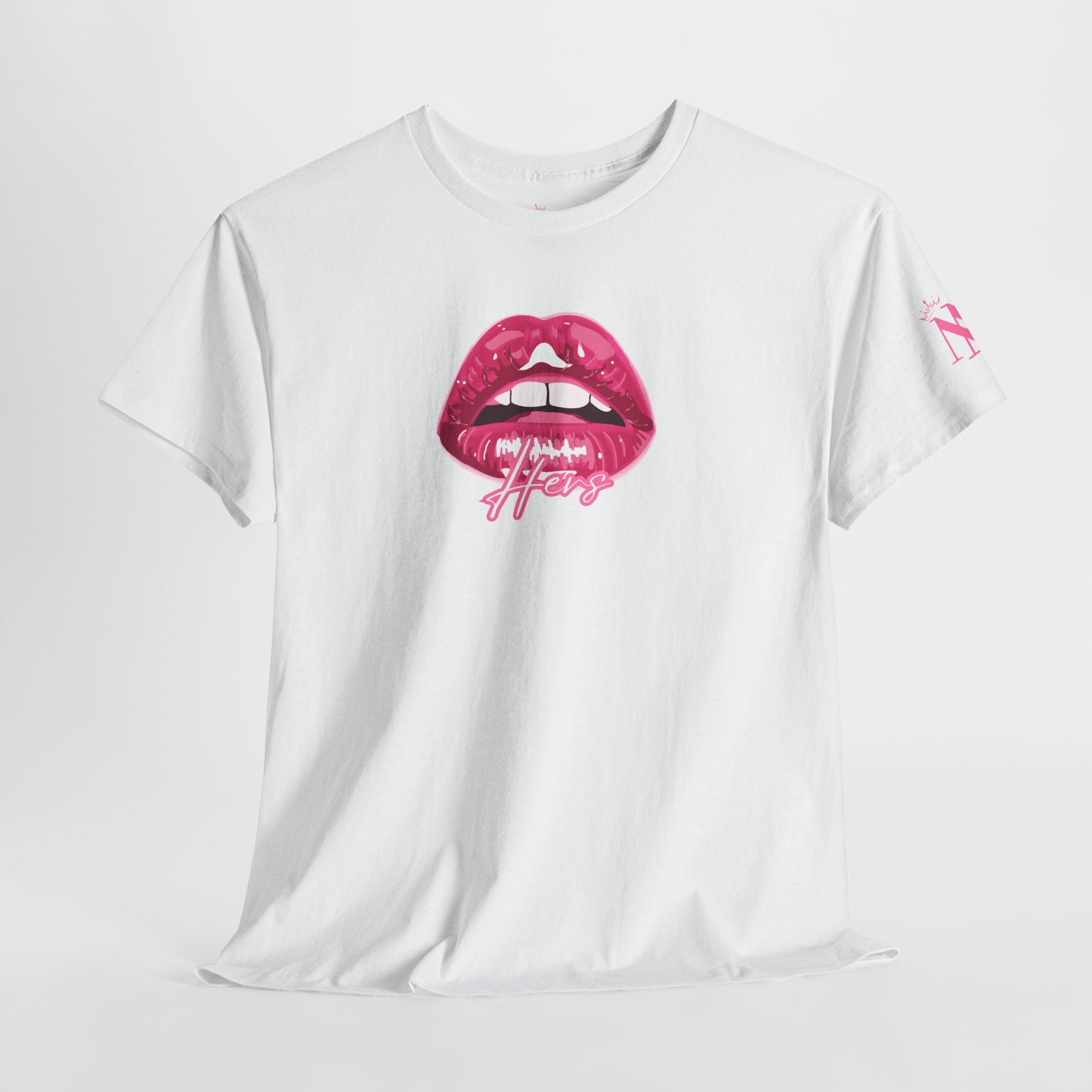 Hers Mouth Open Romantic Couples Sex Gifts for Her T-Shirt