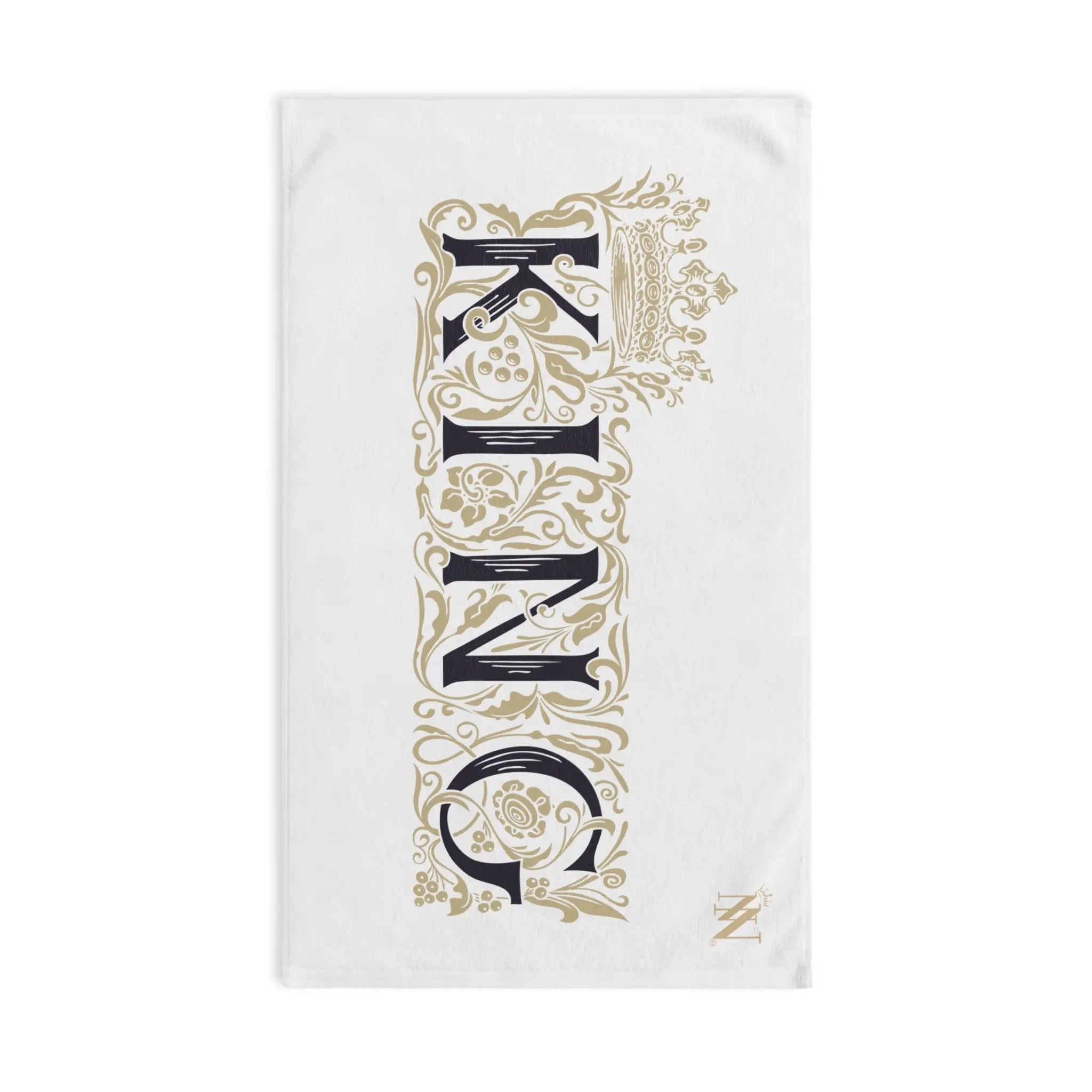 Gold Filigree King | Mix & Match Original Fun-Flirty Lovers’ Towels