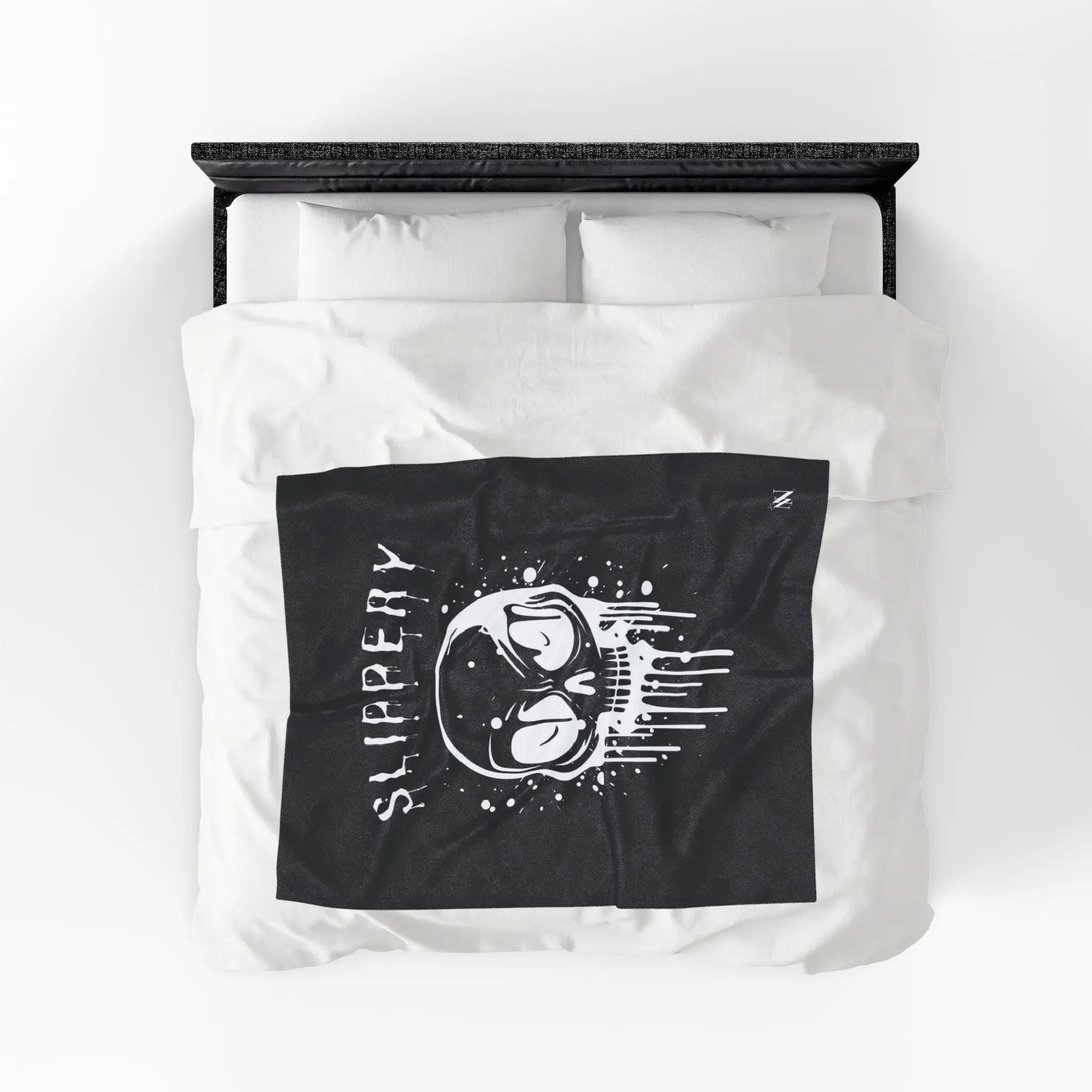 Slippery Splattered Skull | Nectar Napkins Fun-Flirty Lovers’ Blankets