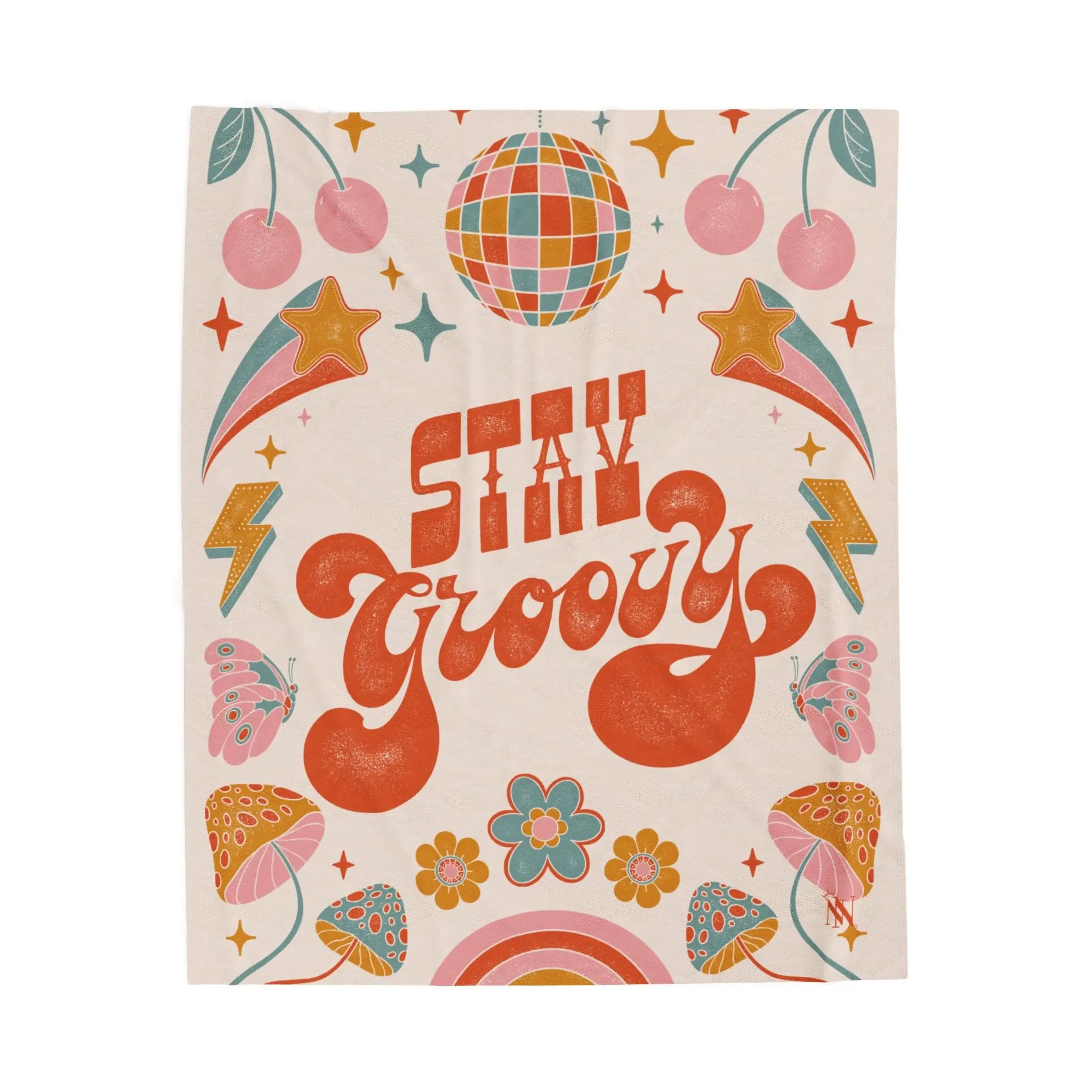 Stay Groovy Vintage Boho | Mix & Match Soft Fun-Flirty Lovers’ Blankets