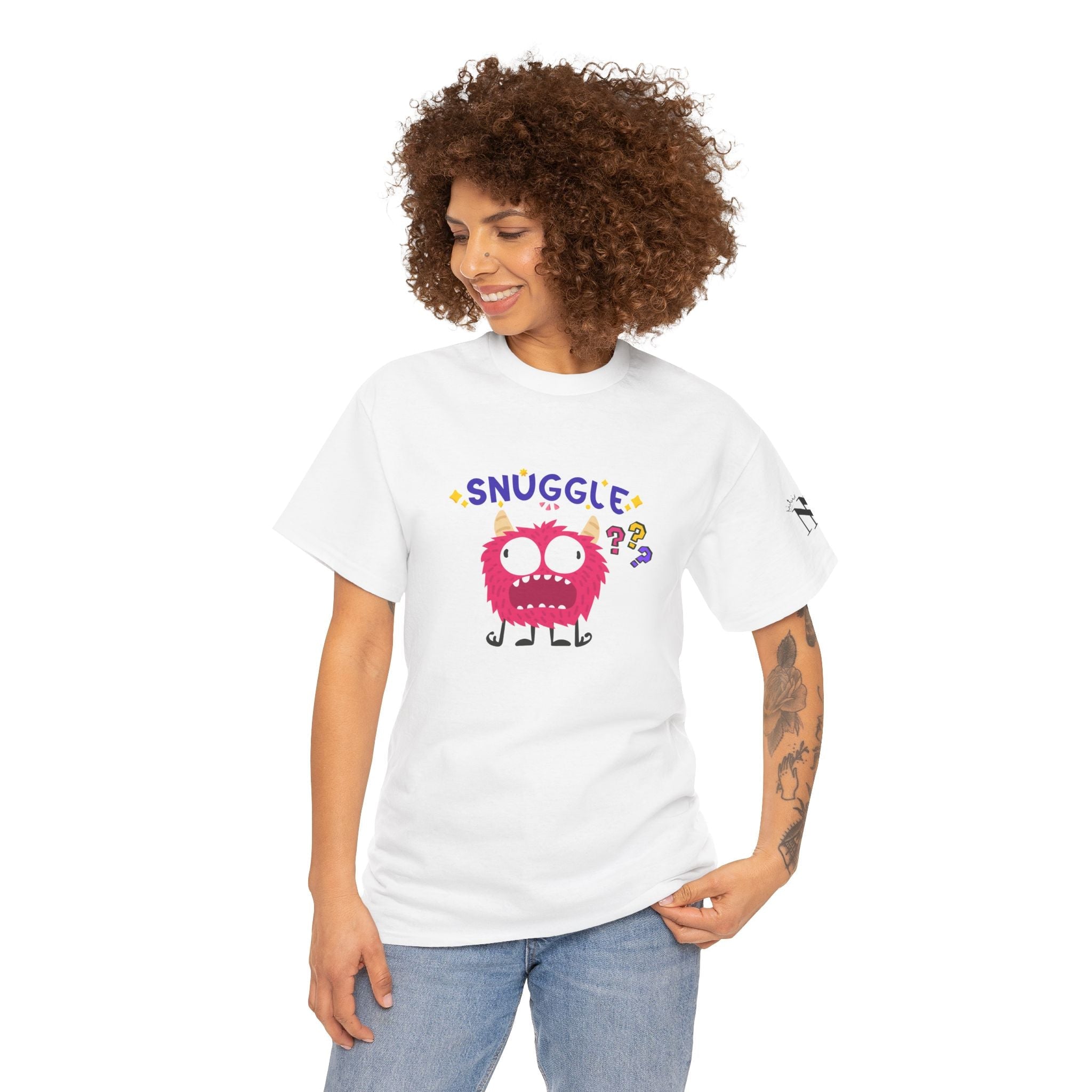Snuggle Monster??? | Mix & Match 100% Cotton Unisex Fun-Flirty Lovers’ Tees