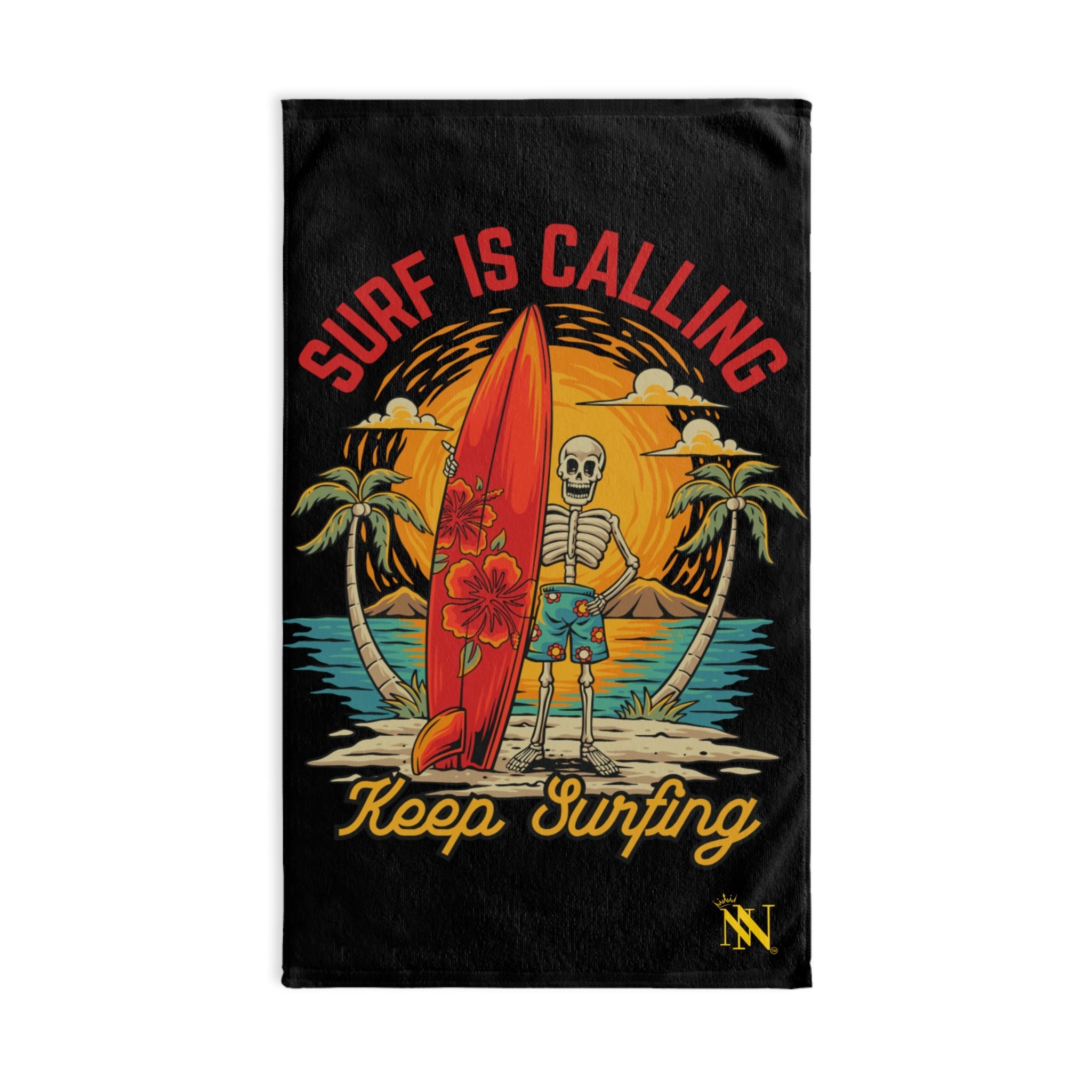 Keep Surfing Skeleton Beach | Mix & Match Classic Fun-Flirty Loversâ Towels