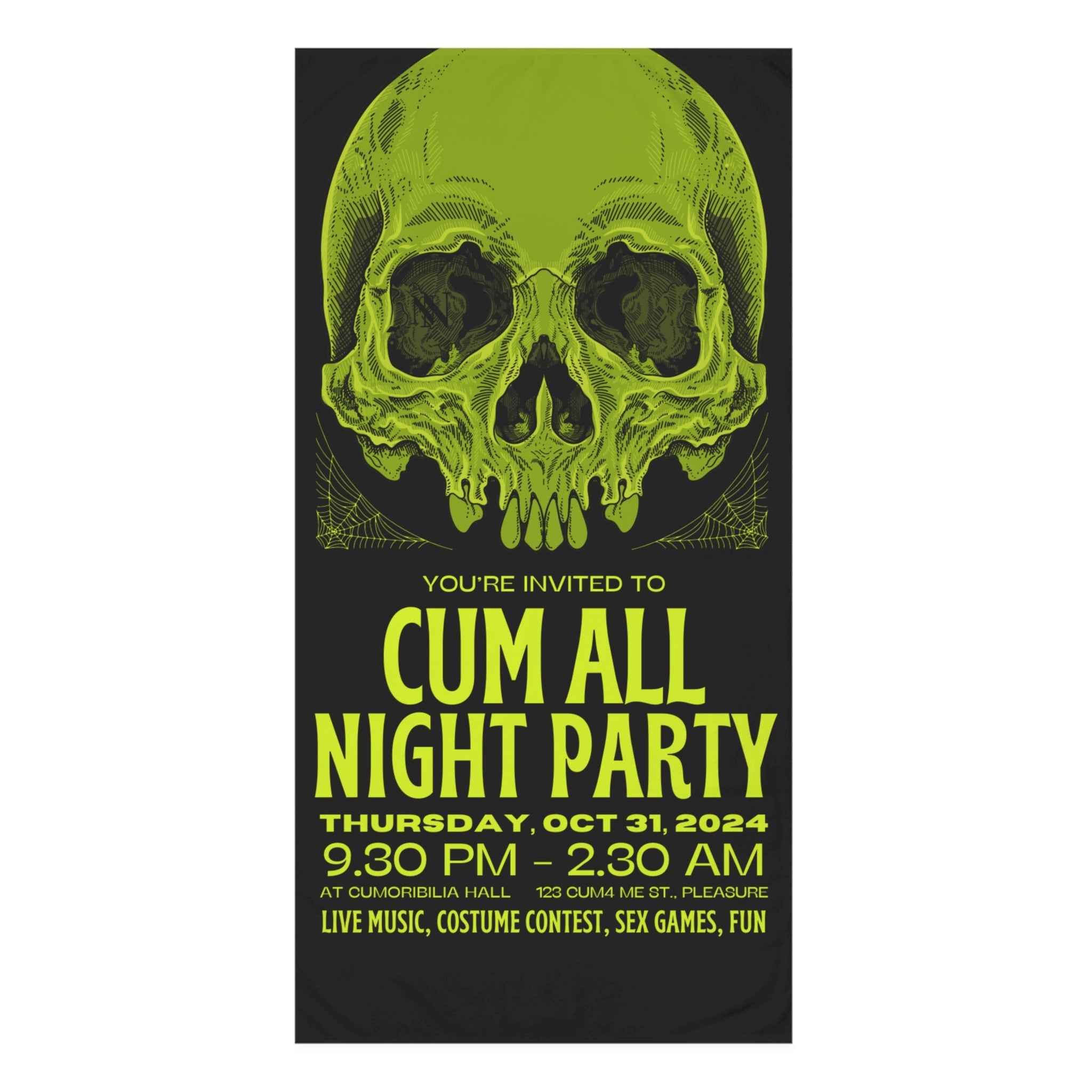 All Night Party | Mix & Match Naughty XL Fun-Flirty Lovers’ Towels