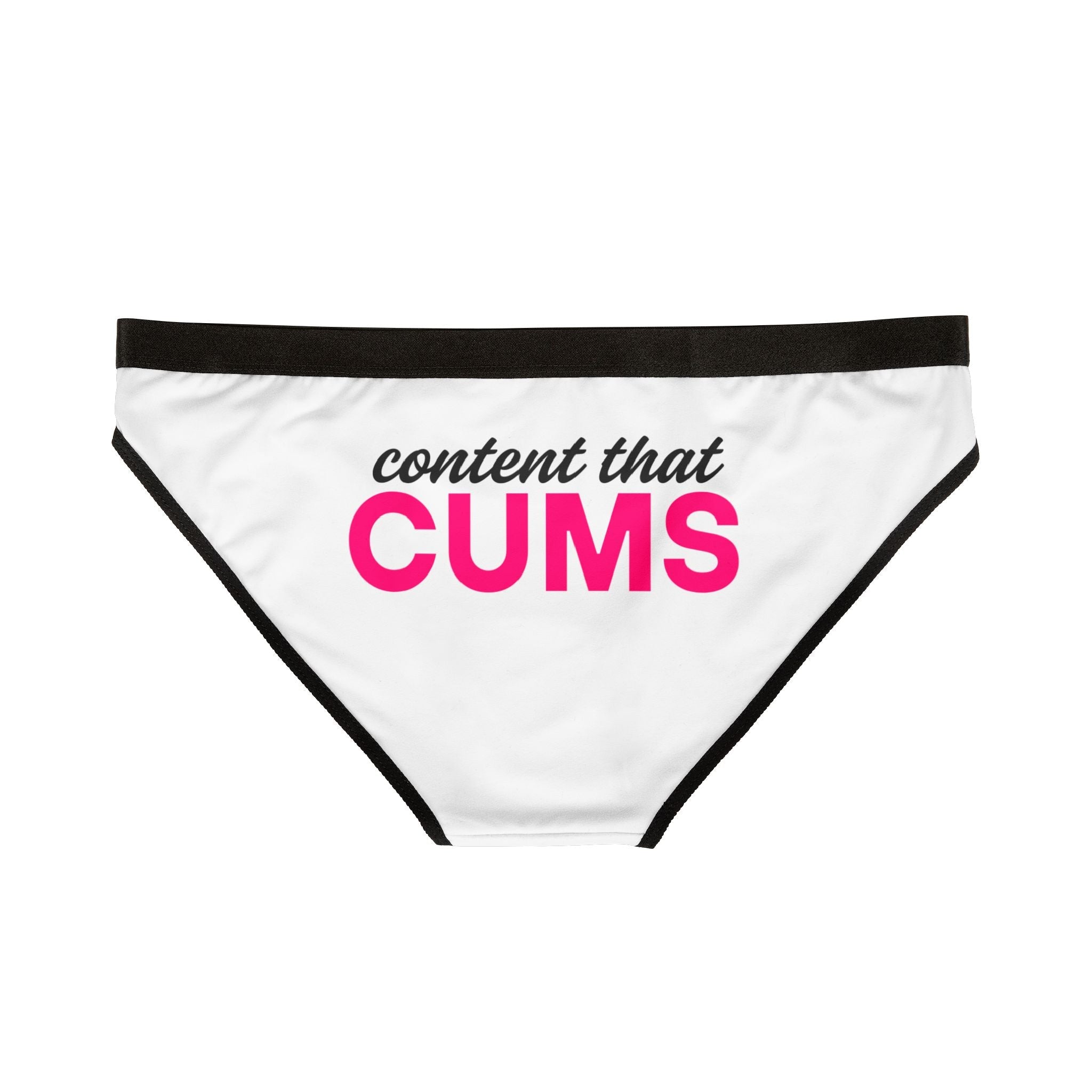 Content that Cums | Mix & Match Women’s Fun-Flirty Lovers’ Panties