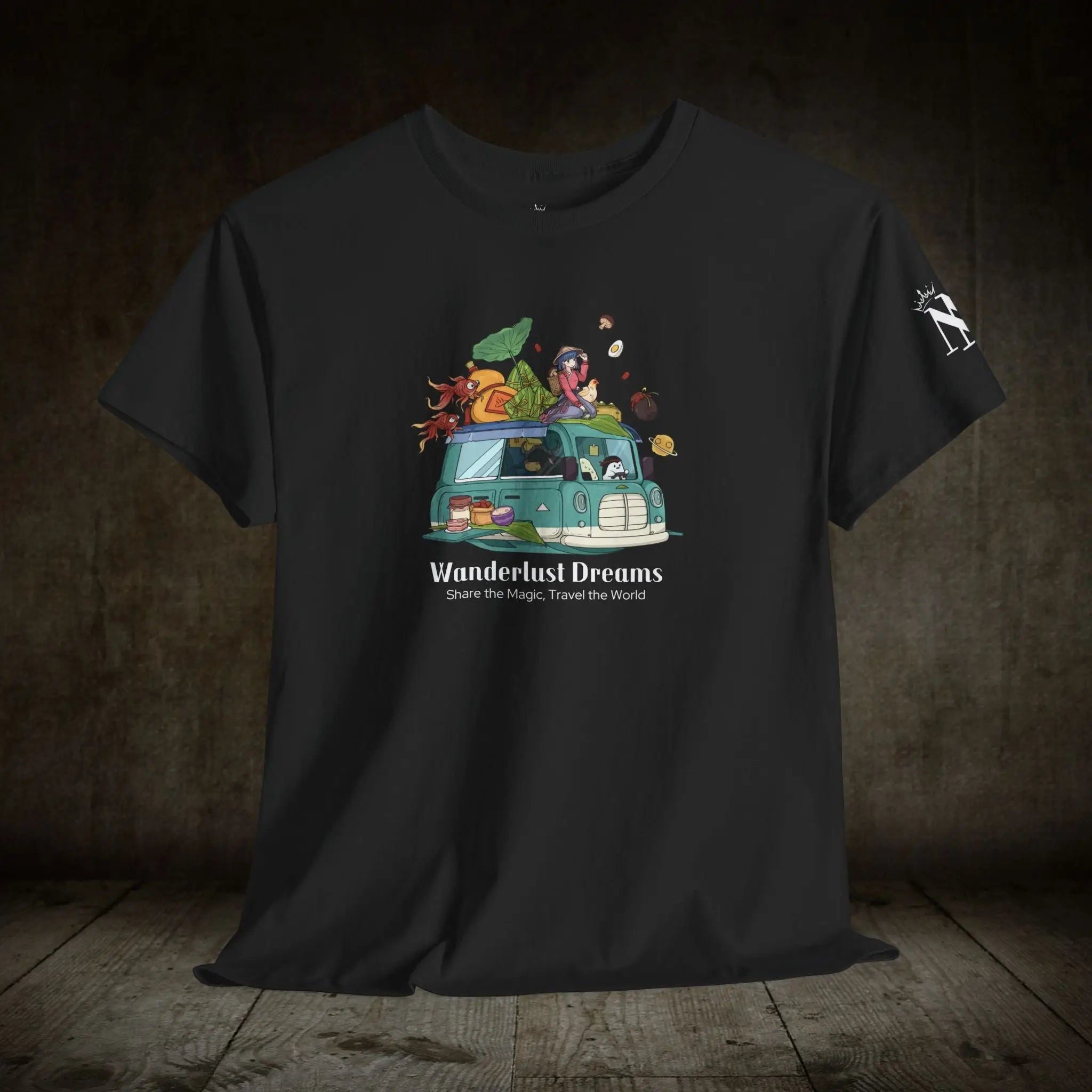 Wanderlust Dreams | Mix & Match Cotton Unisex Fun-Flirty Lovers’ T-Shirts