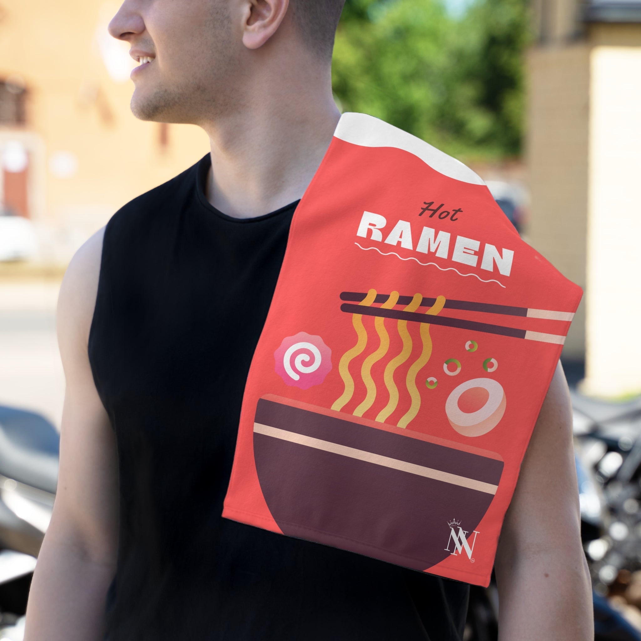 Hot Ramen | Mix & Match Soft Fun-Flirty Lovers’ Towels