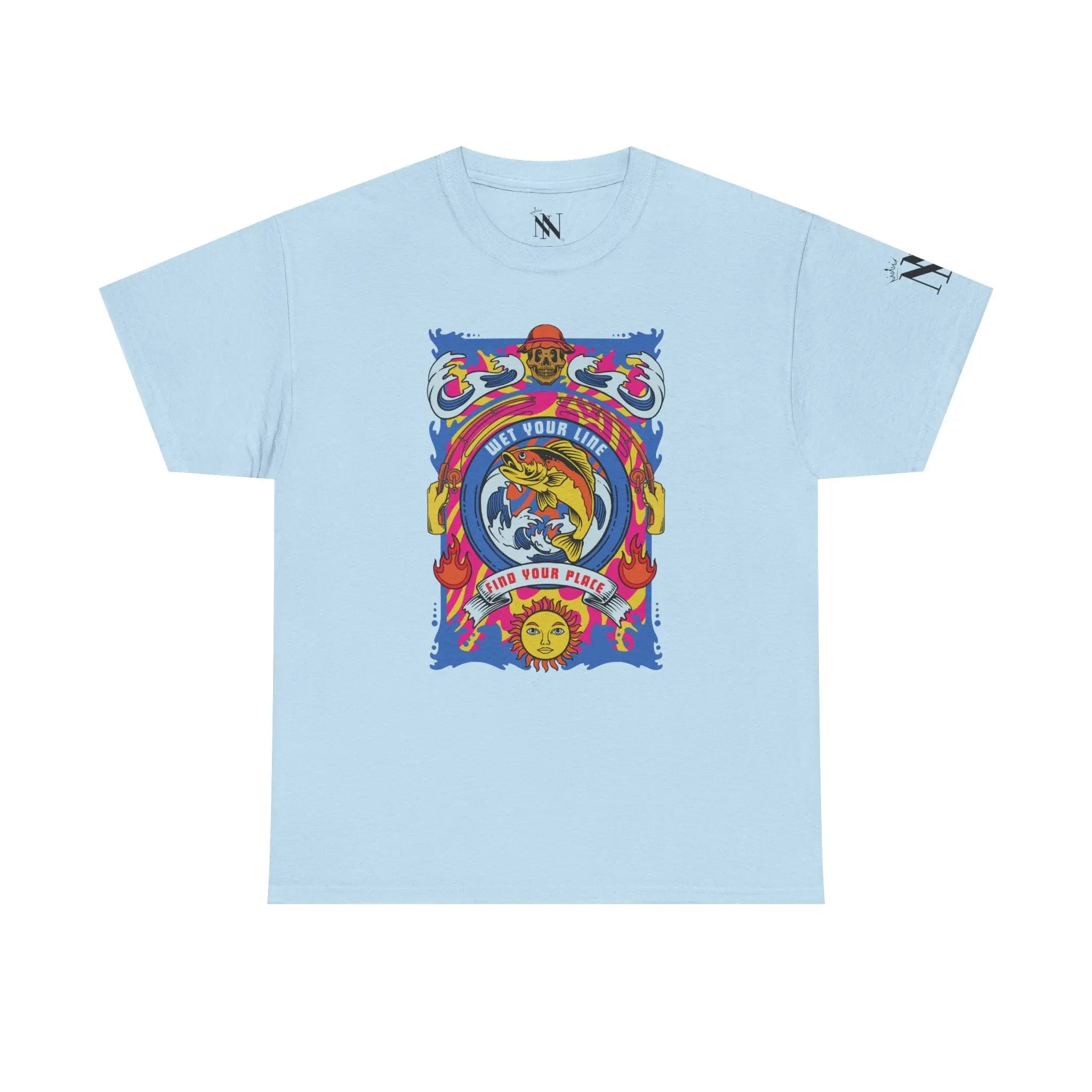 Wet Your Line Cotton T-Shirt