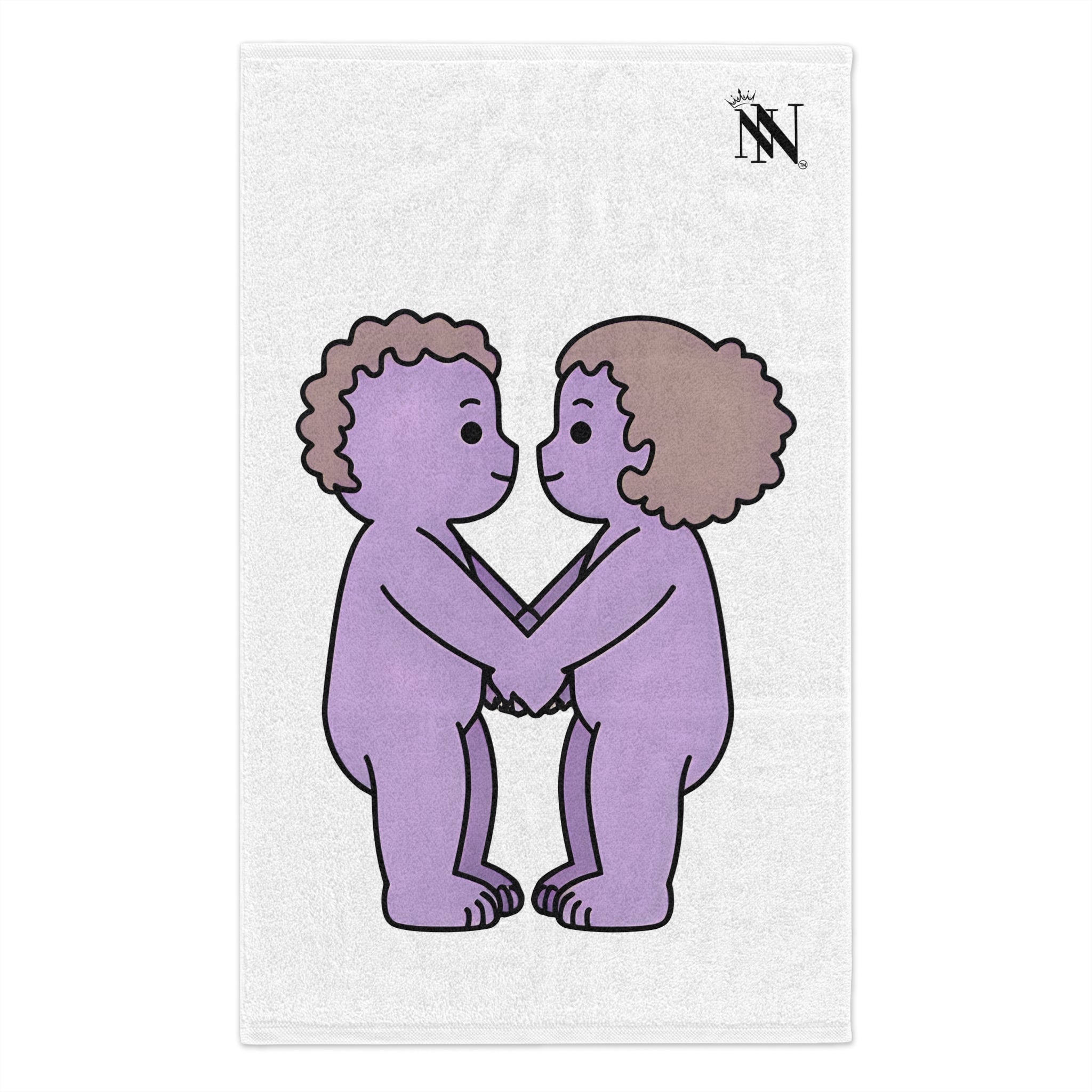 Naked Couple Emoji | Mix & Match Soft Fun-Flirty Lovers’ Towels