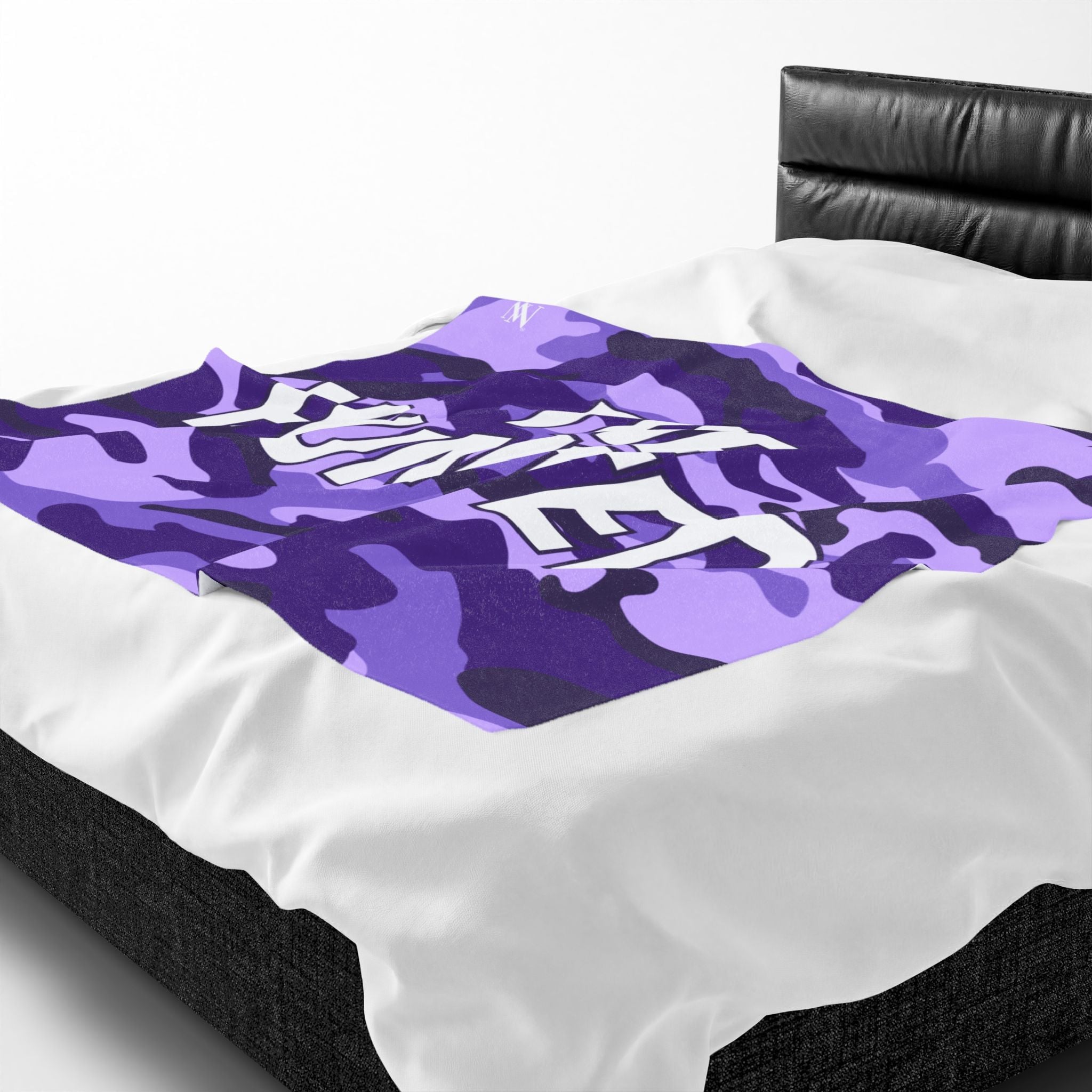 The Hunted Purple Camo Blanket