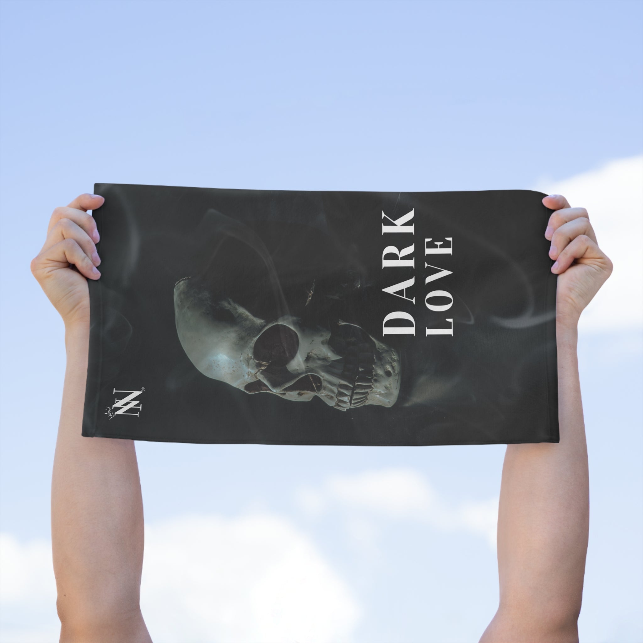 Dark Love Skull Photograph Sex Towel