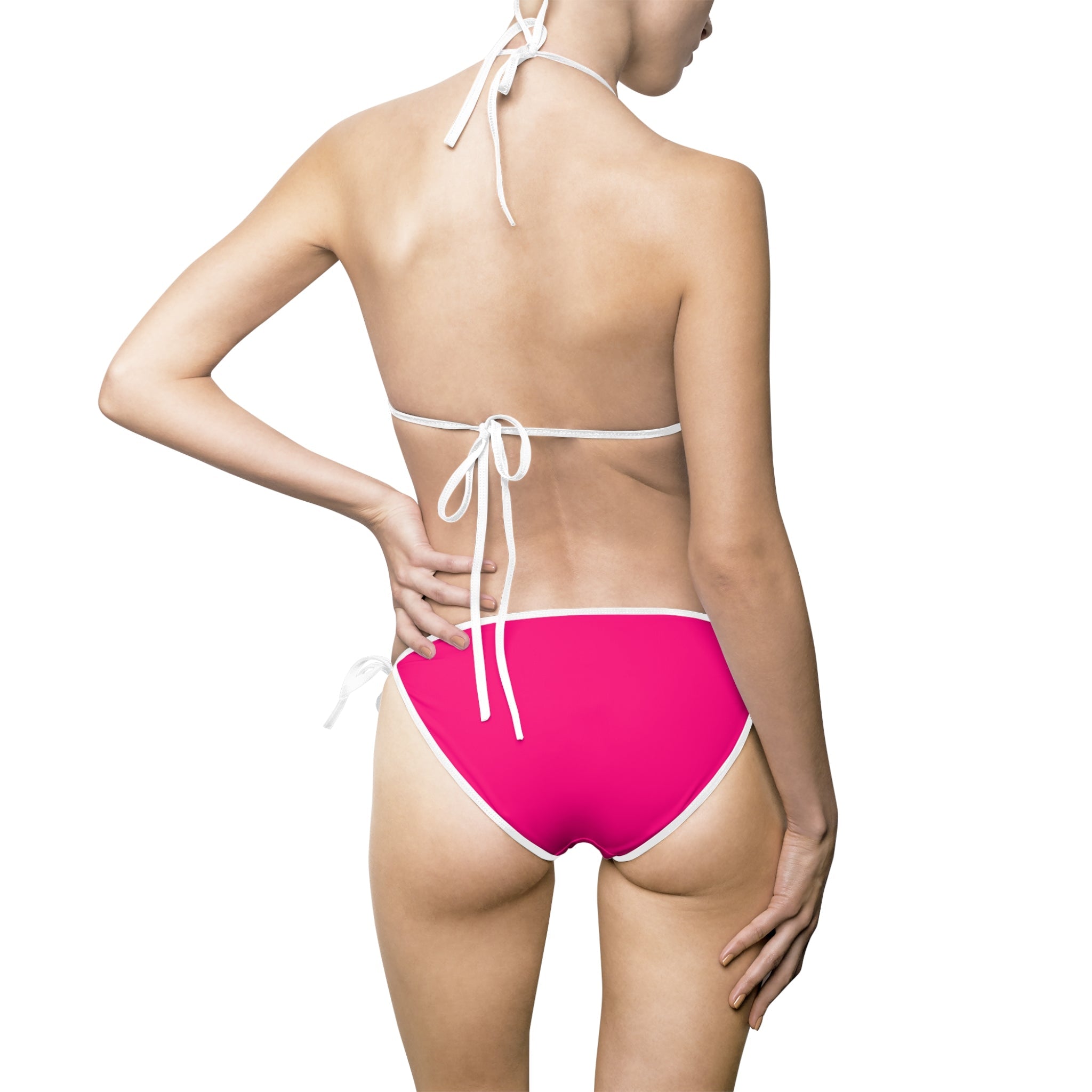 Signature Pink | Mix & Match Fun-Flirty Lovers’ String Bikinis