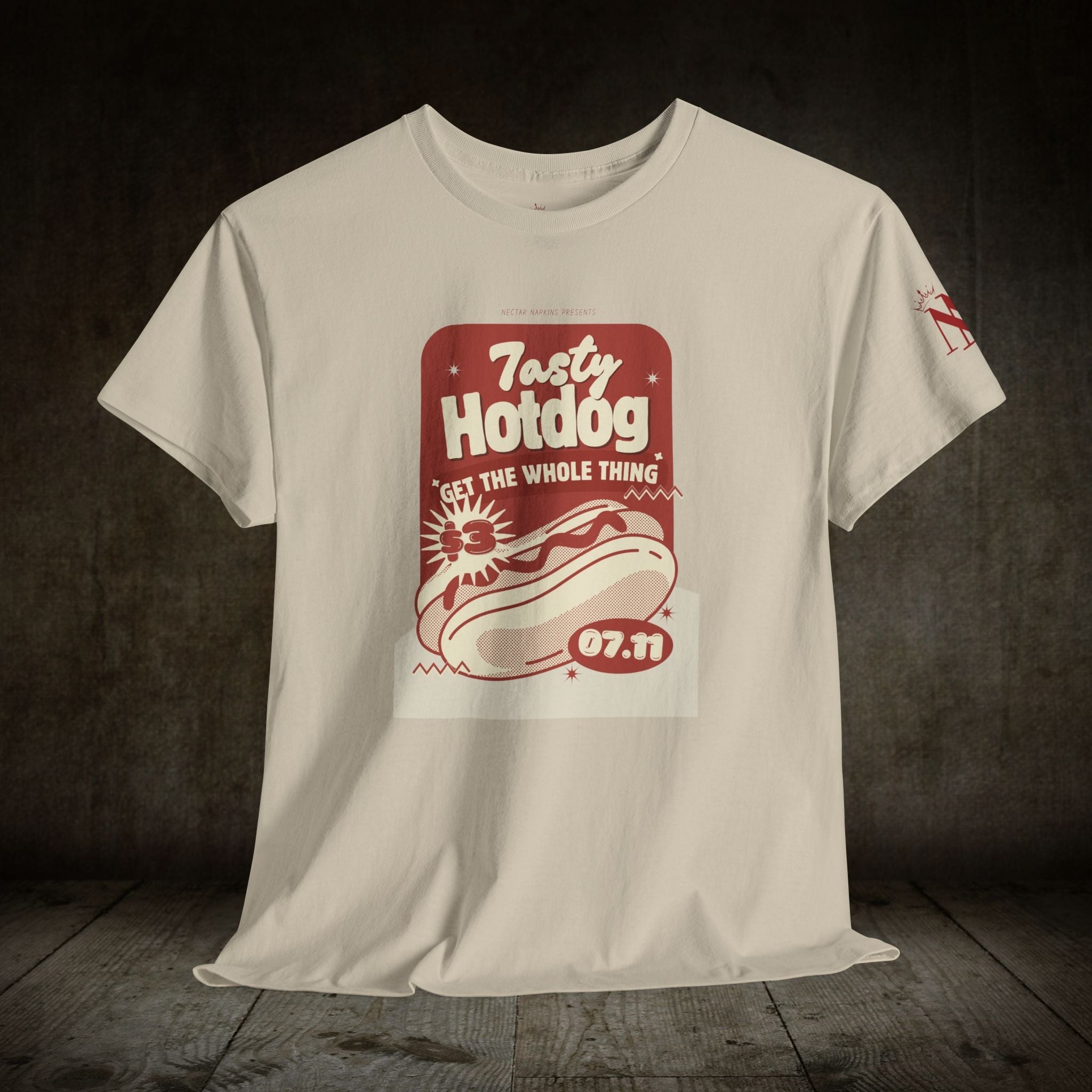 Tasty Hotdog | Mix & Match Cotton Unisex Fun-Flirty Lovers’ T-Shirts