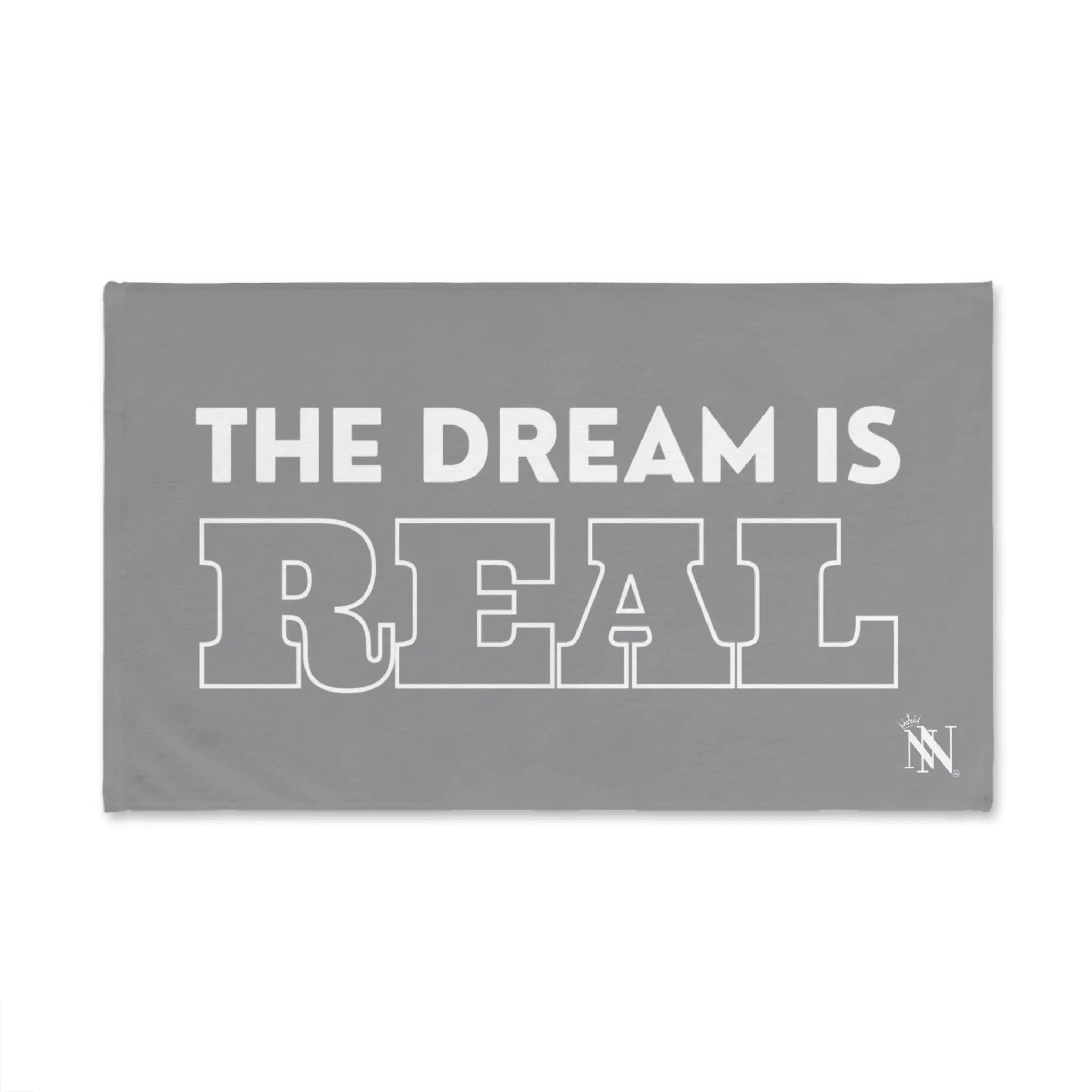 The Dream is Real Gray | Nectar Napkins Classic Fun-Flirty Loversâ Colored Towels