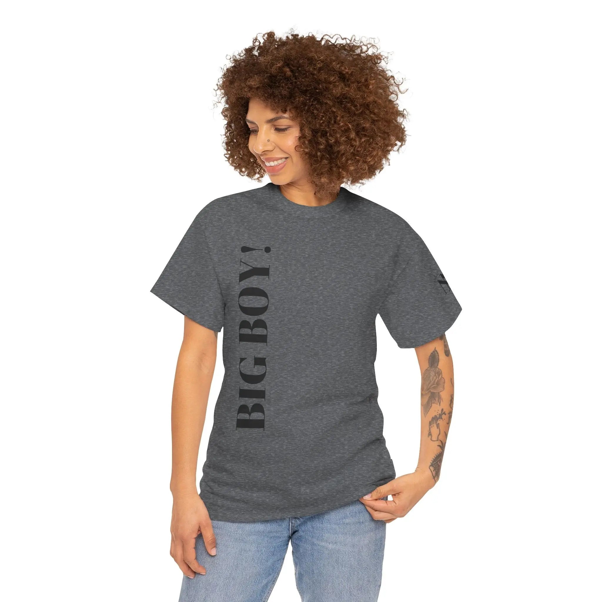 Big Boy! | Mix & Match 100% Cotton Unisex Fun-Flirty Lovers’ Tees