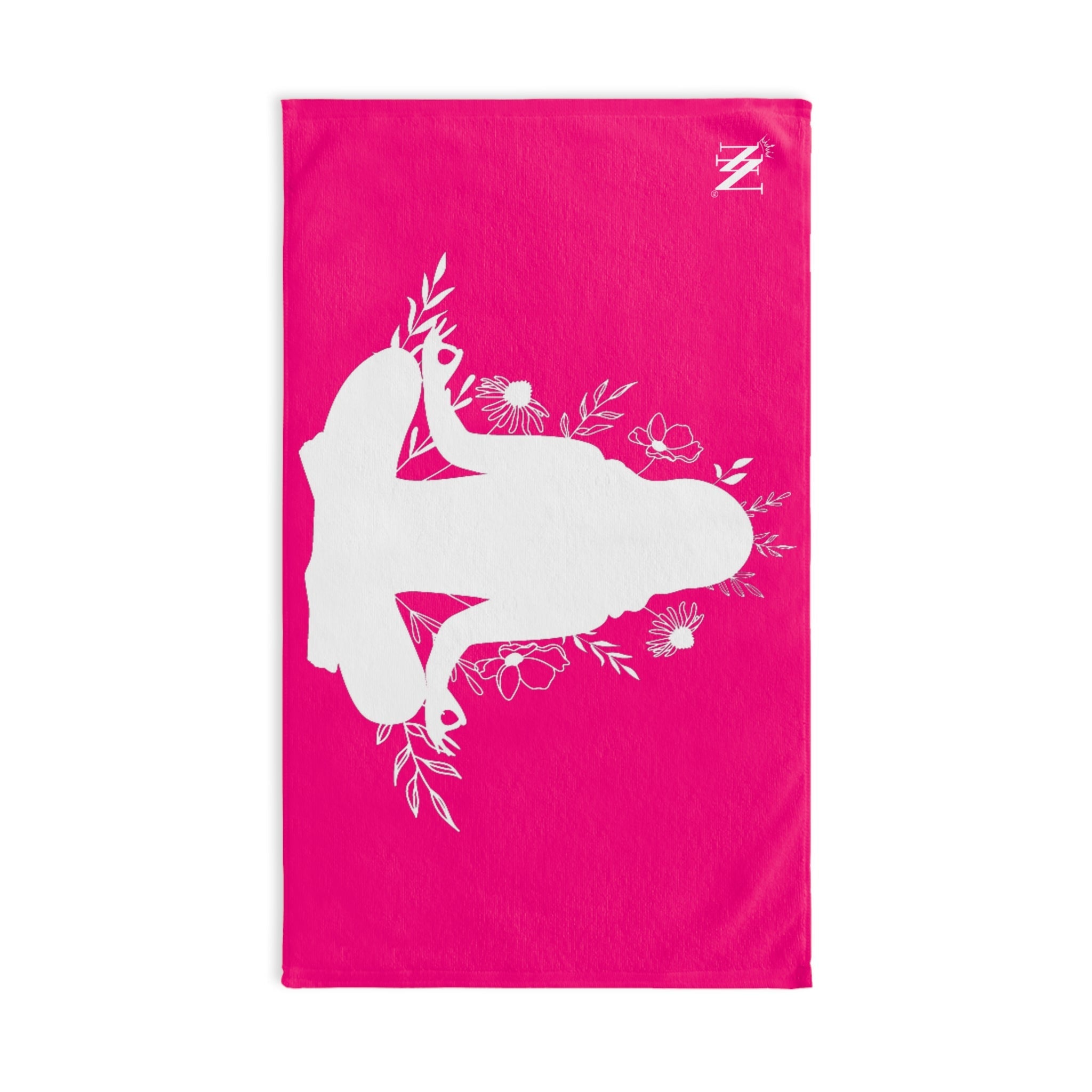 Seated Yoga Meditation Signature Pink Cum Towel