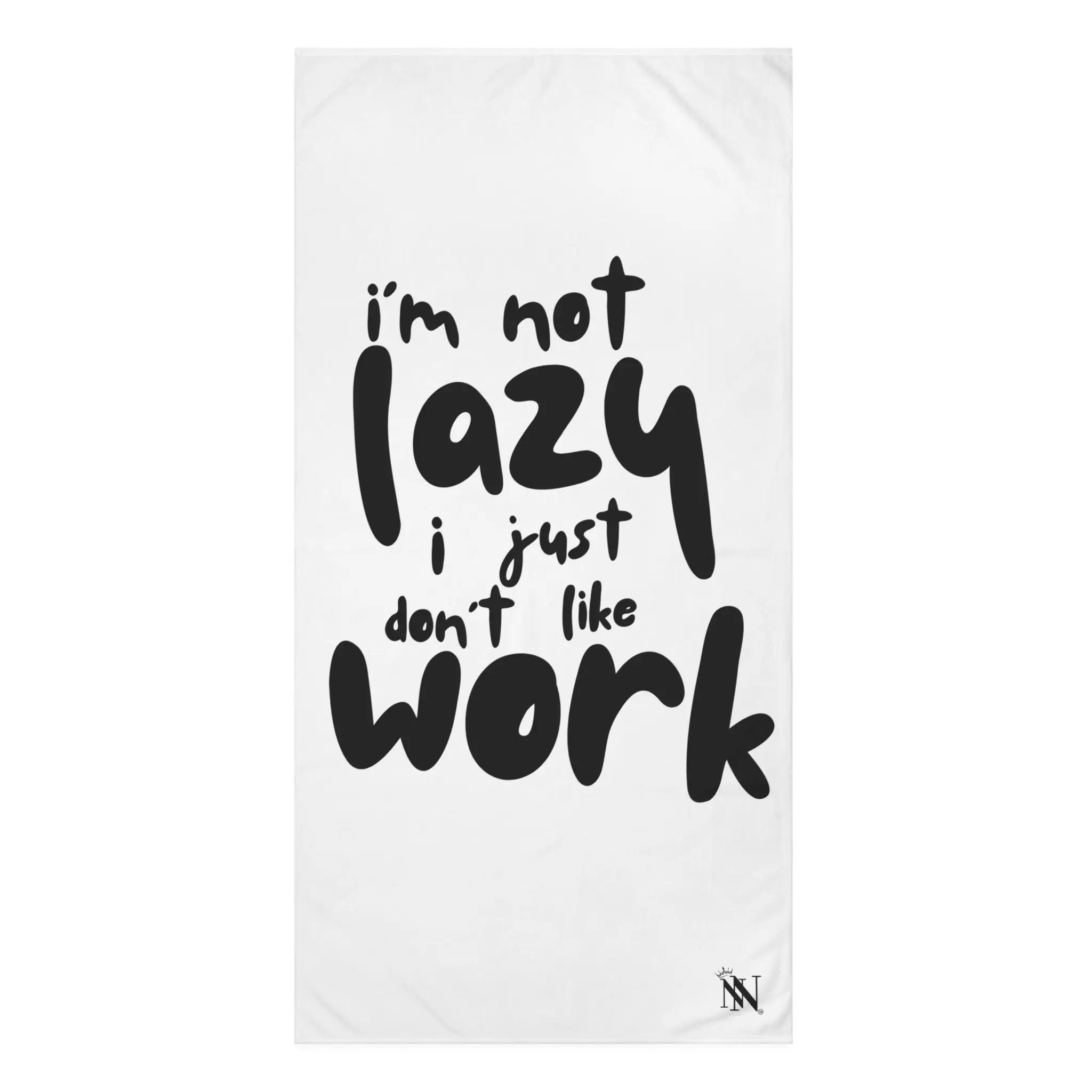 I’m Not Lazy | Mix & Match XL Fun-Flirty Lovers’ Towels