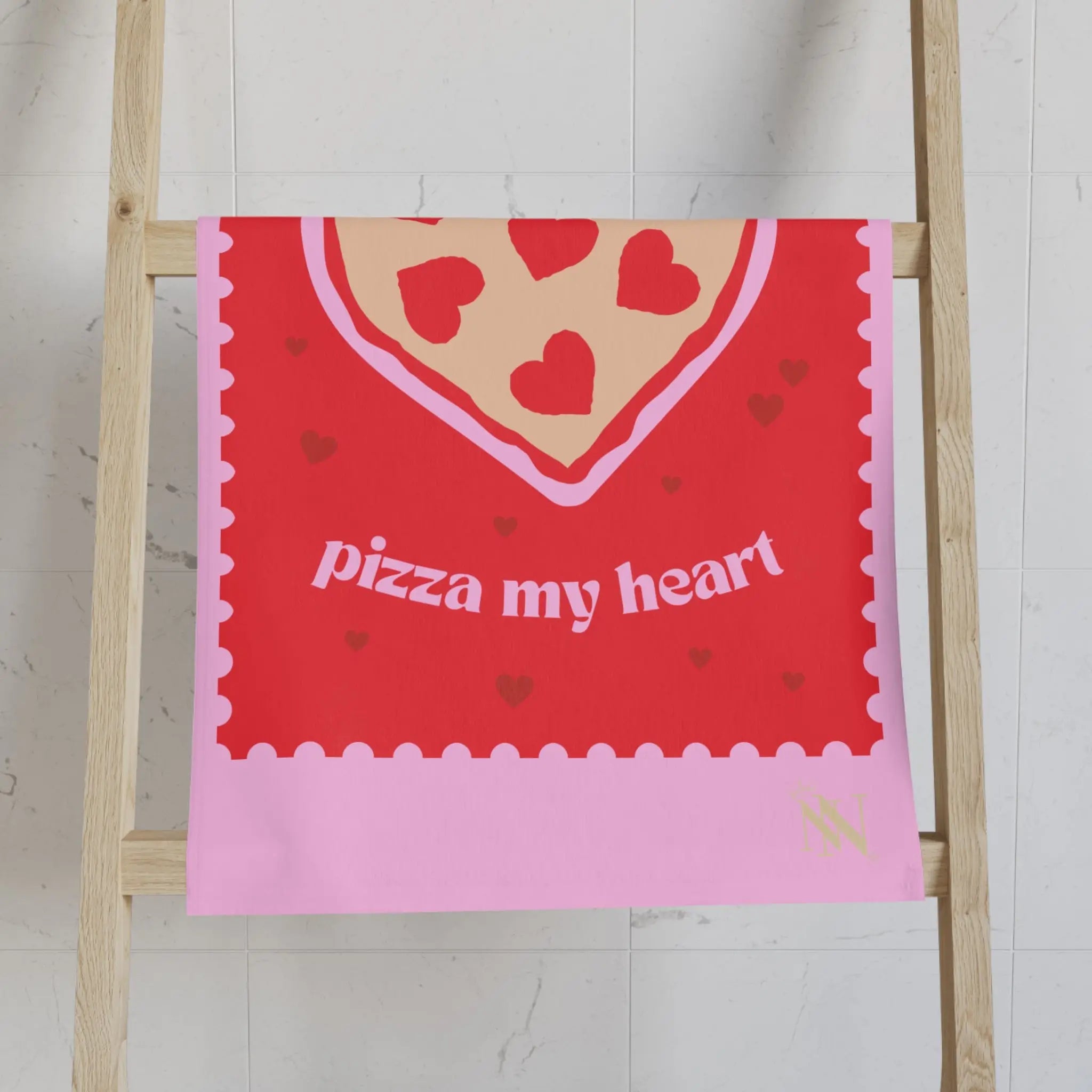 You Have a Pizza My Heart | Mix & Match Classic Fun-Flirty Lovers’ Towels