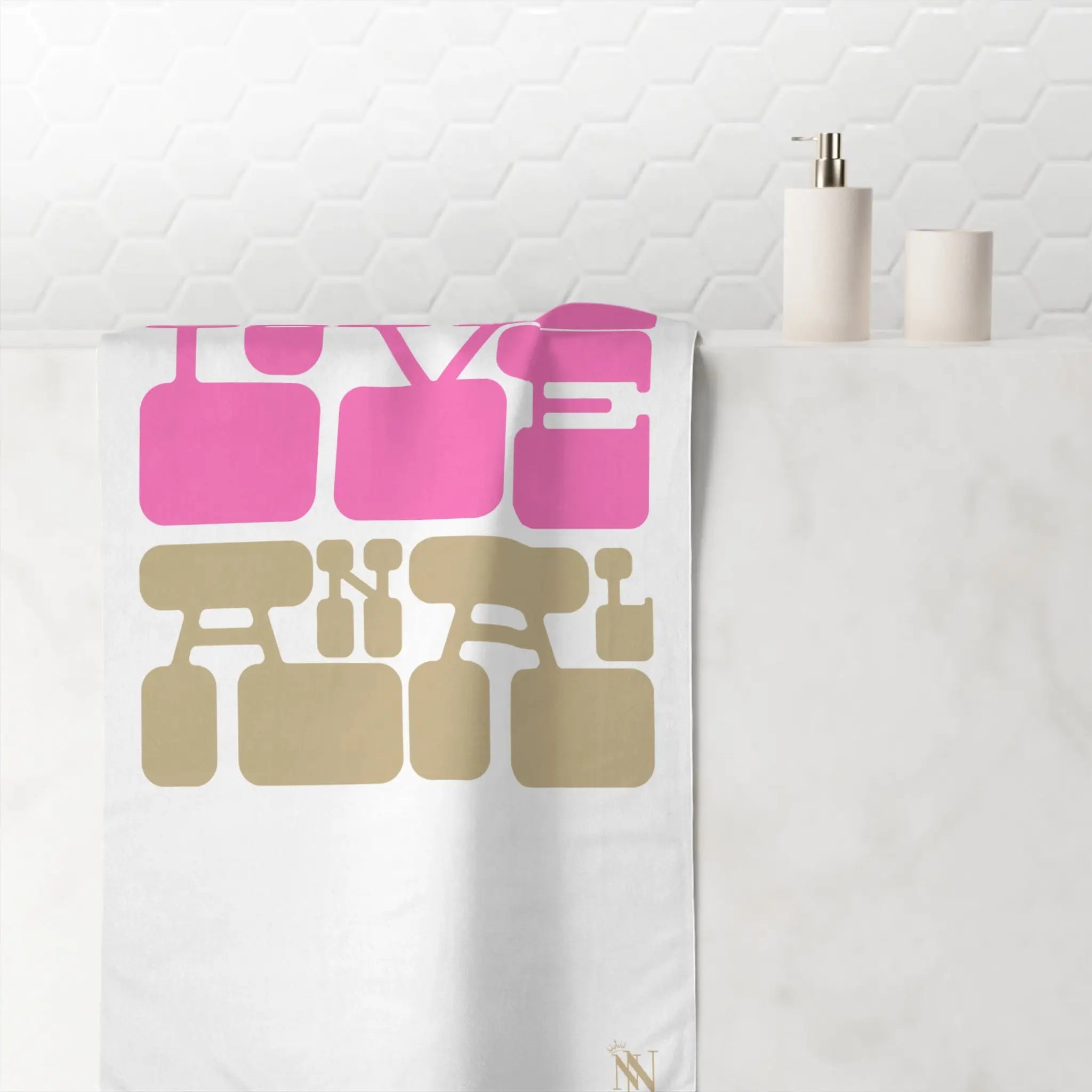 Love Anal | Mix & Match XL Fun-Flirty Lovers’ Towels