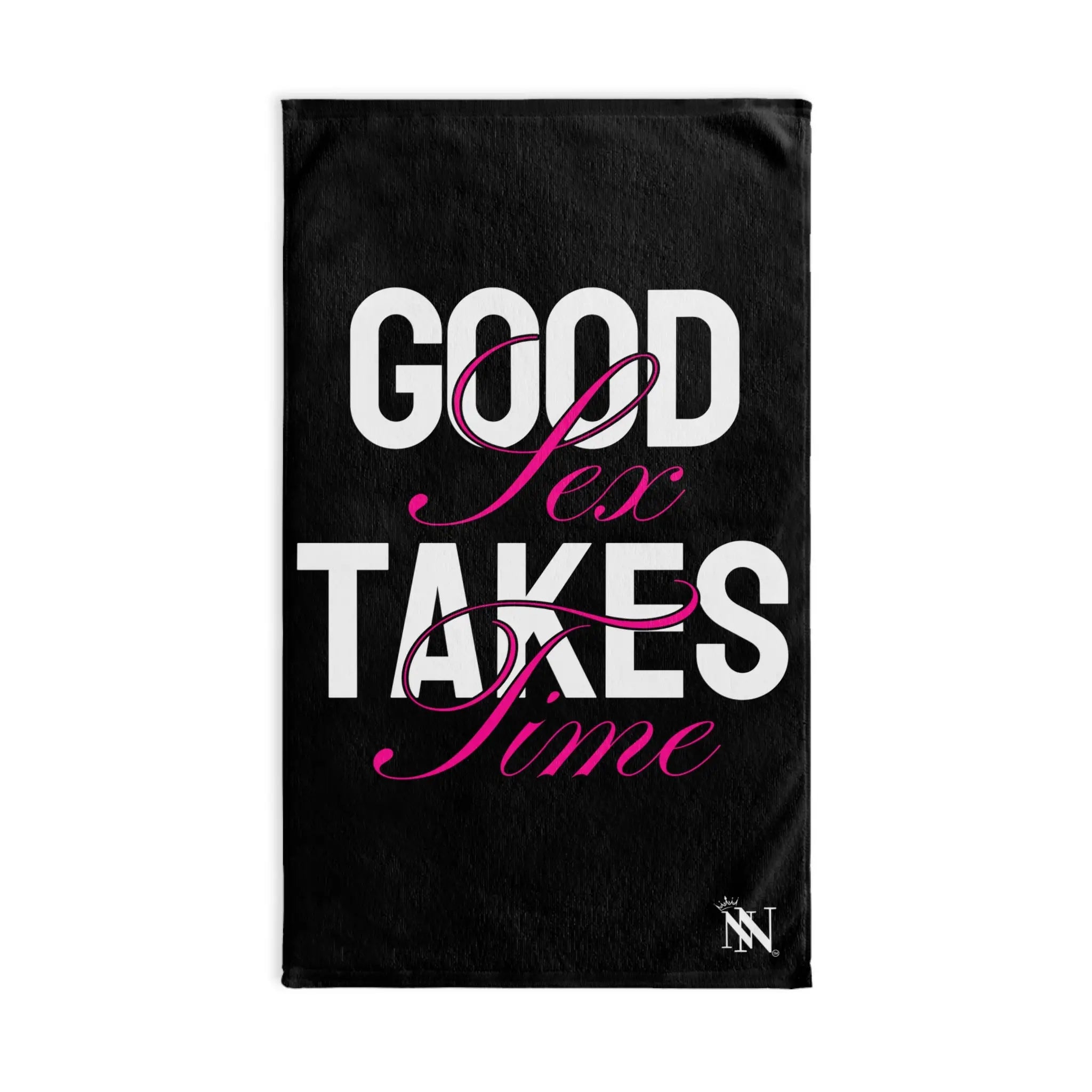 Good Sex Takes Time | Mix & Match Classic Fun-Flirty Lovers’ Towels