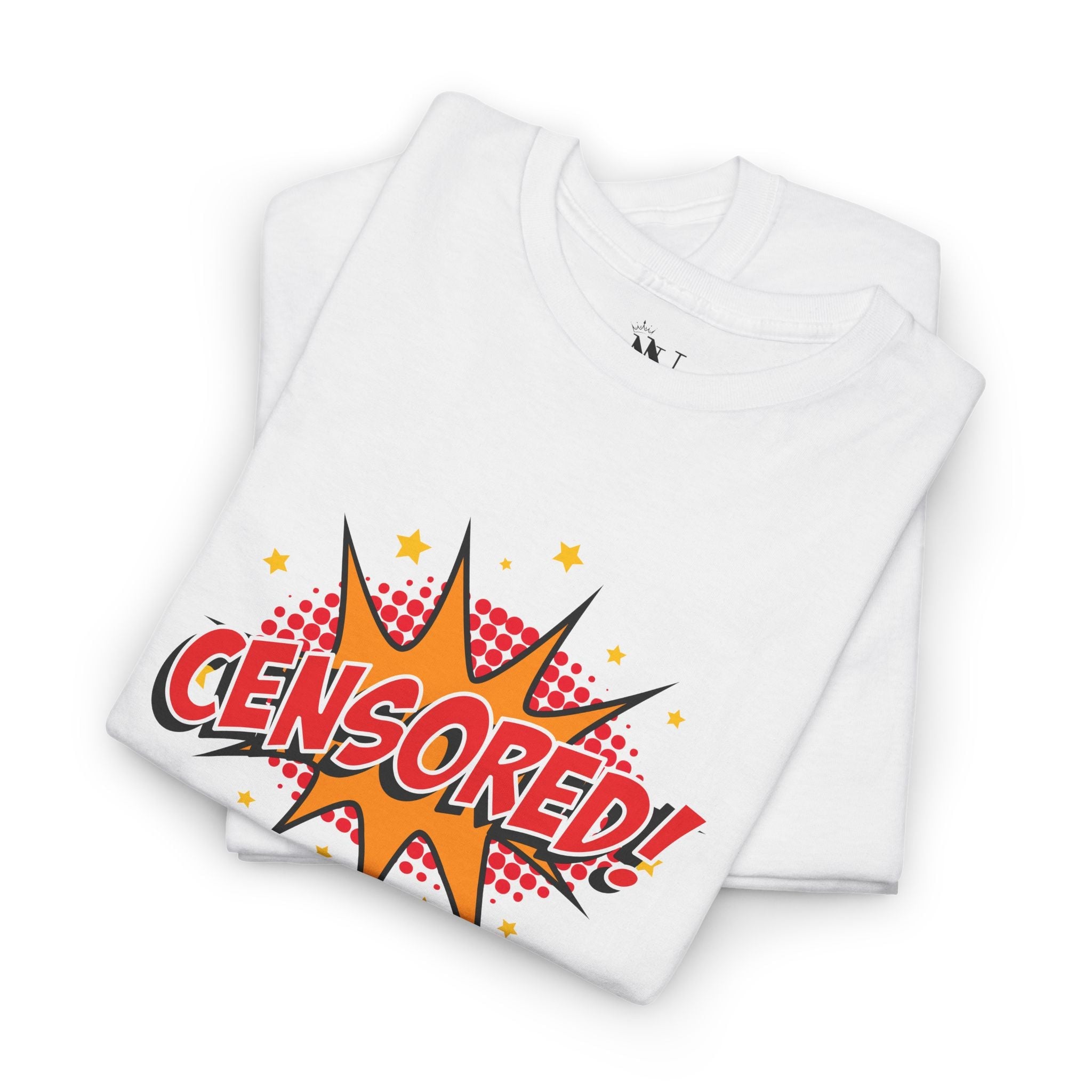 Cartoon Censored | Mix & Match 100% Cotton Unisex Fun-Flirty Lovers’ Tees