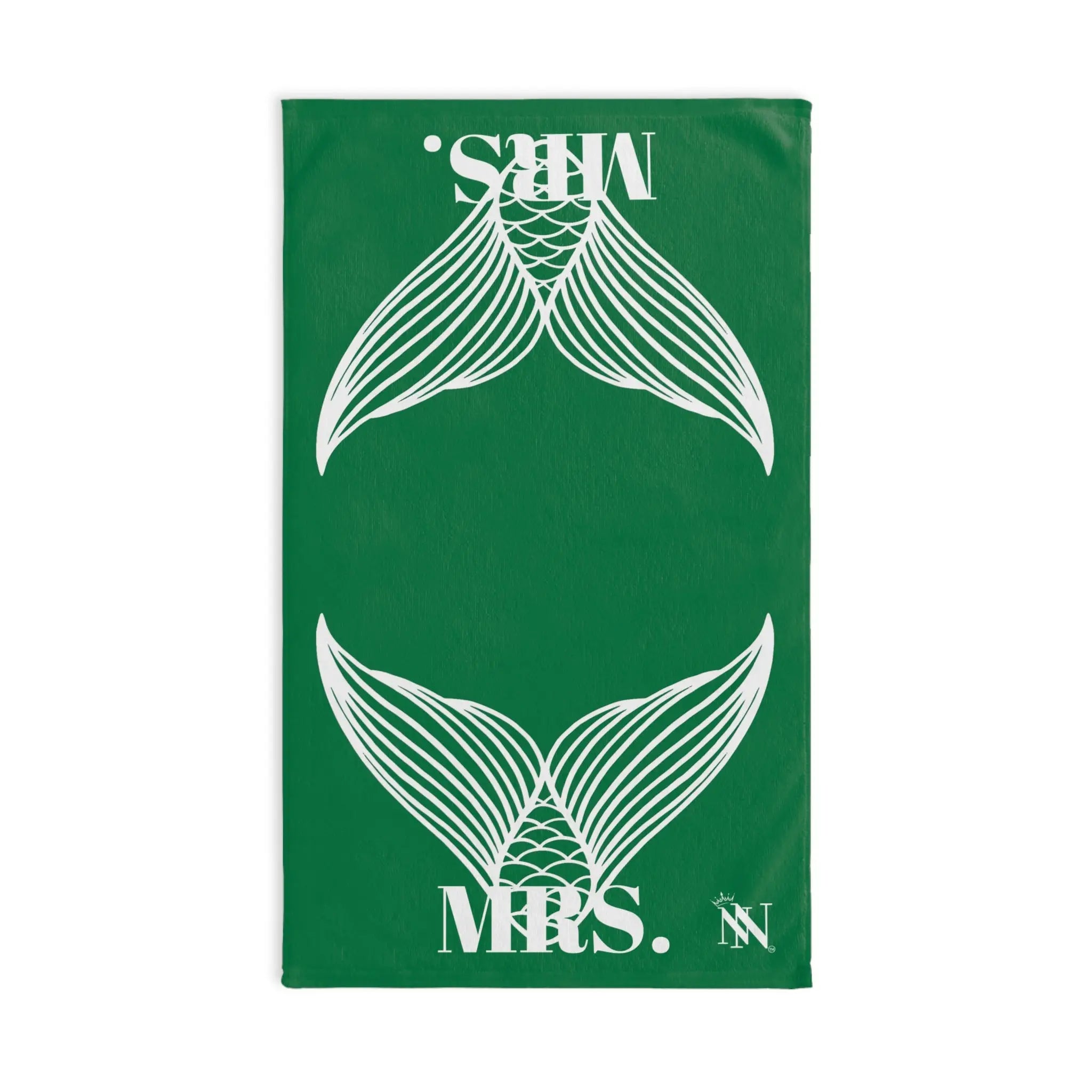 Mrs. Mrs. Mermaid Shareable Sides Green Cum Towel