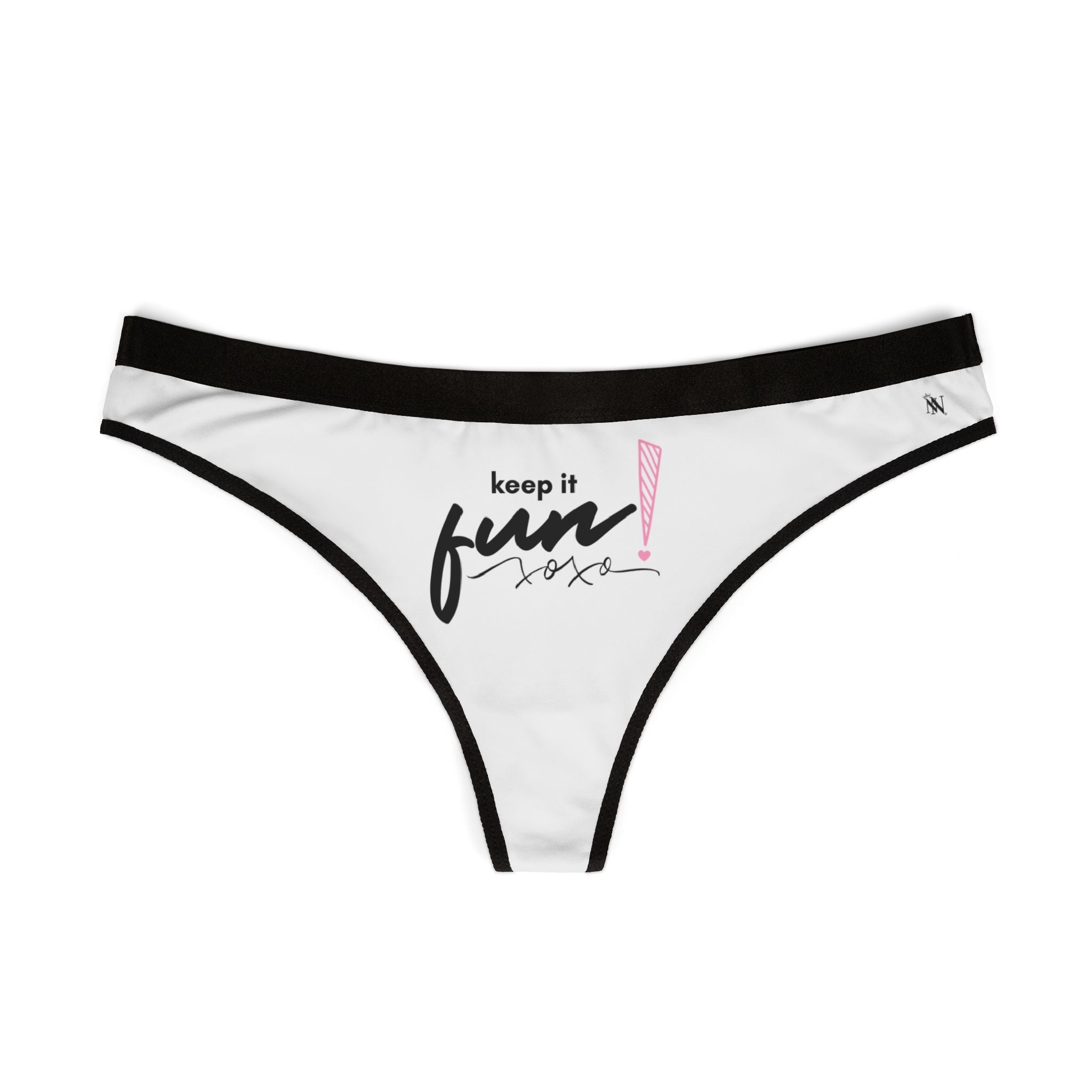 Keep It Fun! XOXO | Mix & Match Women’s Fun-Flirty Lovers’ Thongs