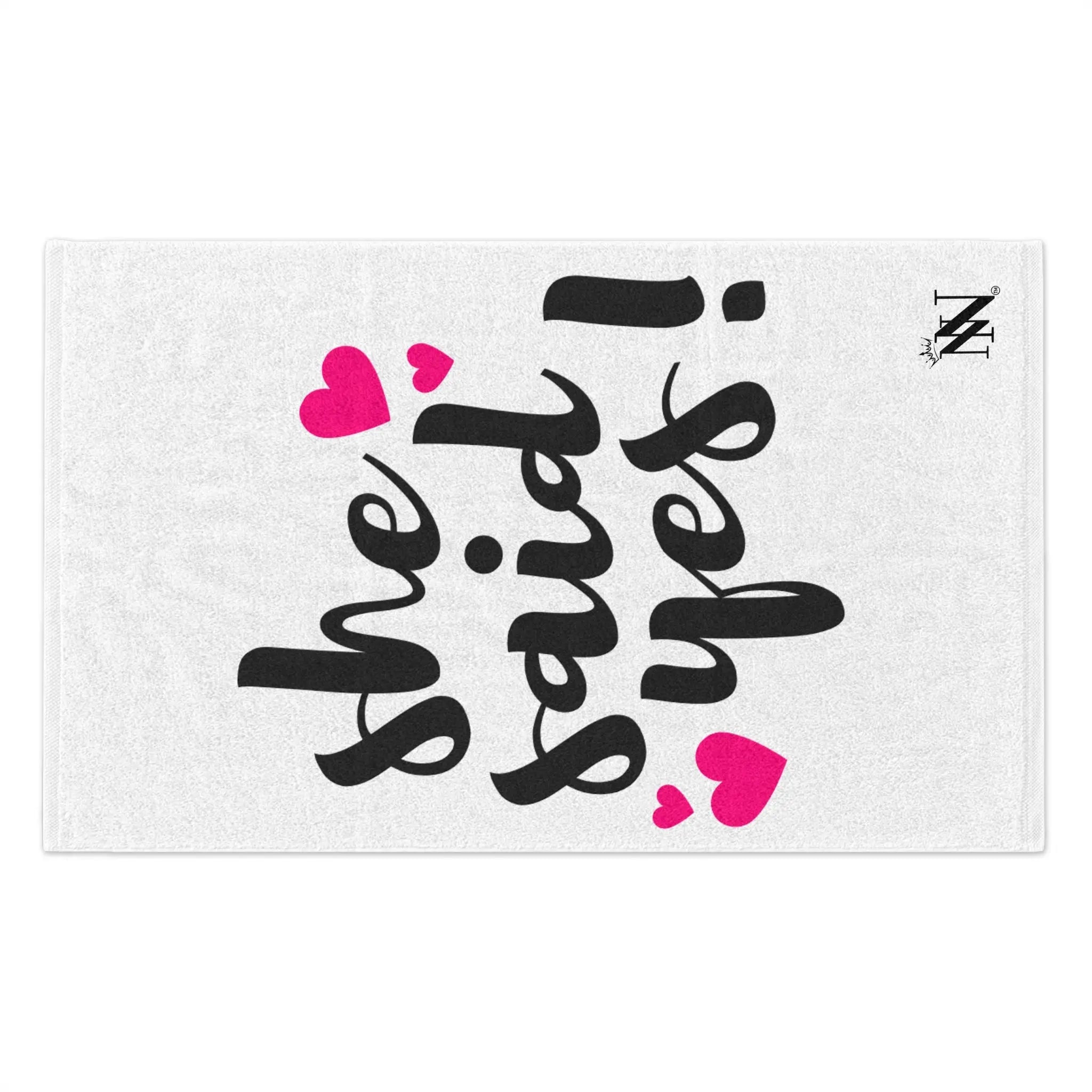 She Said Yes! | Mix & Match Soft Fun-Flirty Lovers’ Towels