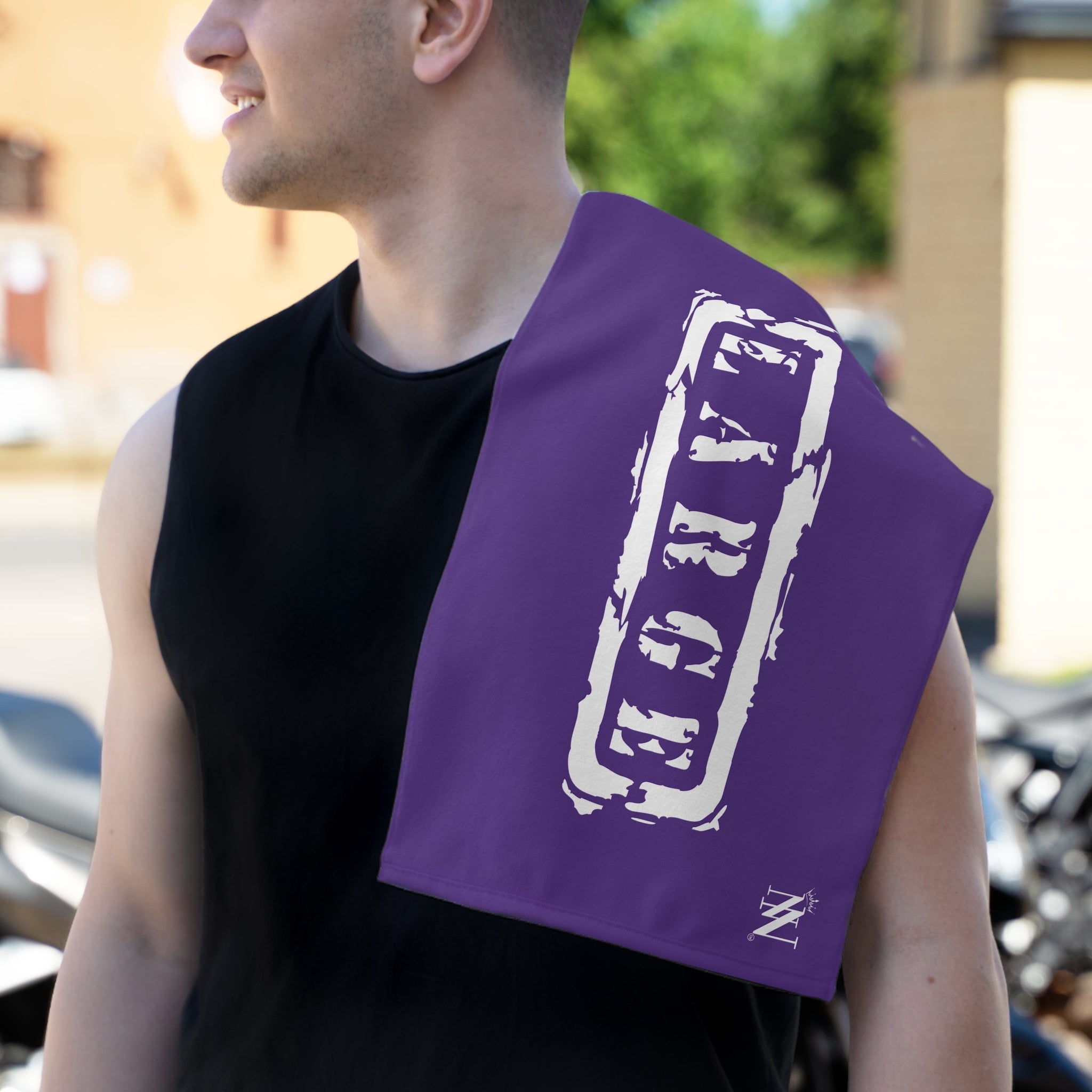 Large Purple | Mix & Match Soft Fun-Flirty Lovers’ Towels