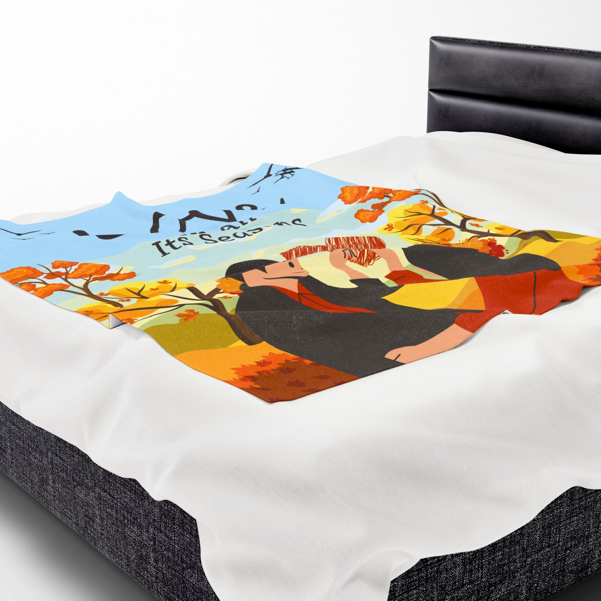 Love in All Its Seasons | Mix & Match Velveteen Fun-Flirty Lovers’ Blankets