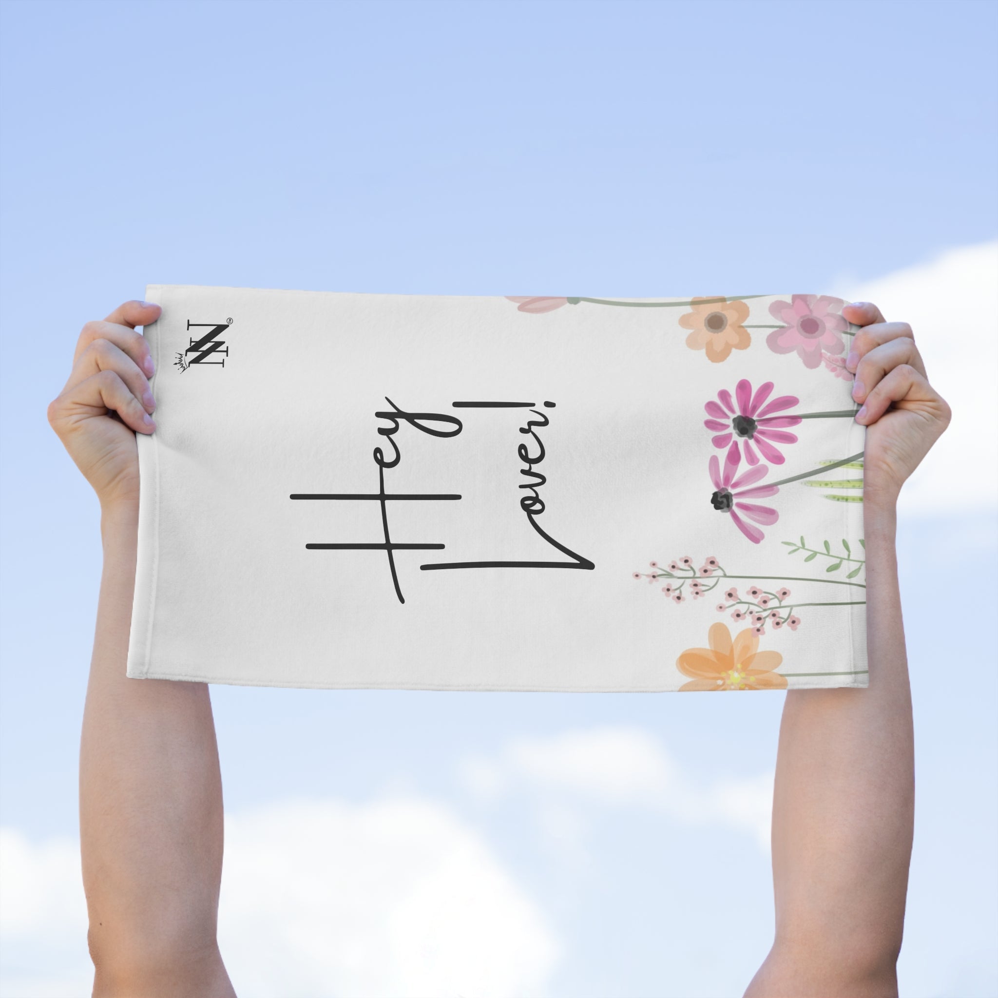 Hey Lover! Flowers | Mix & Match Soft Fun-Flirty Lovers’ Towels