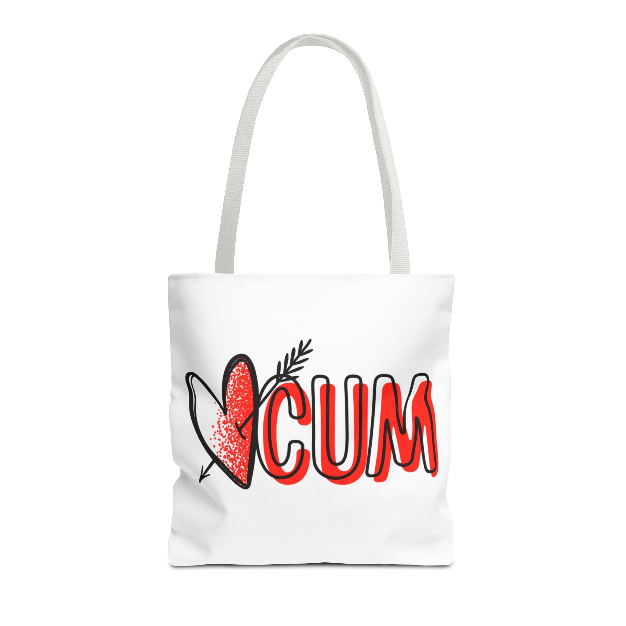 Heart Arrow Cum Tote Bag