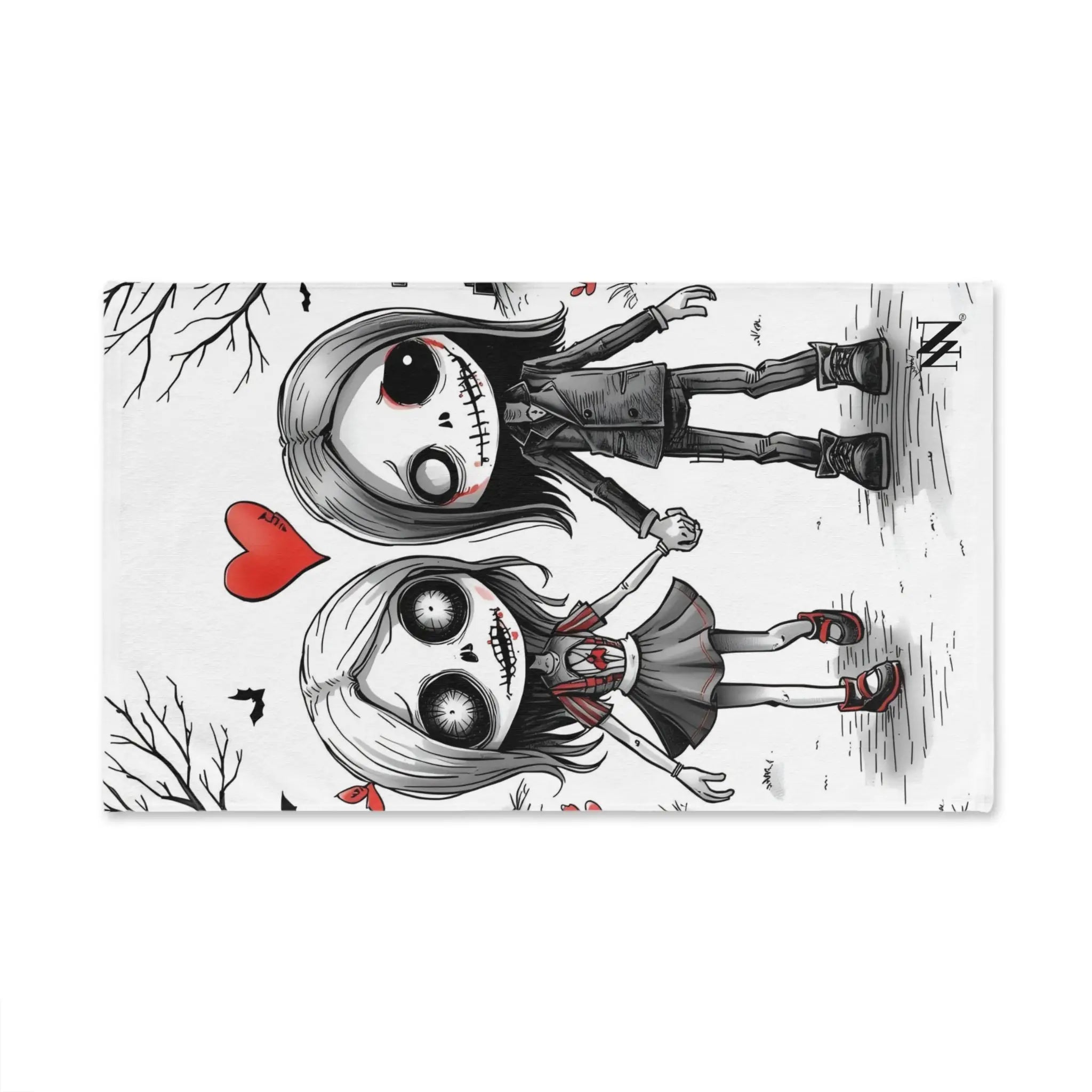Even in Death | Mix & Match Original Fun-Flirty Lovers’ Towels
