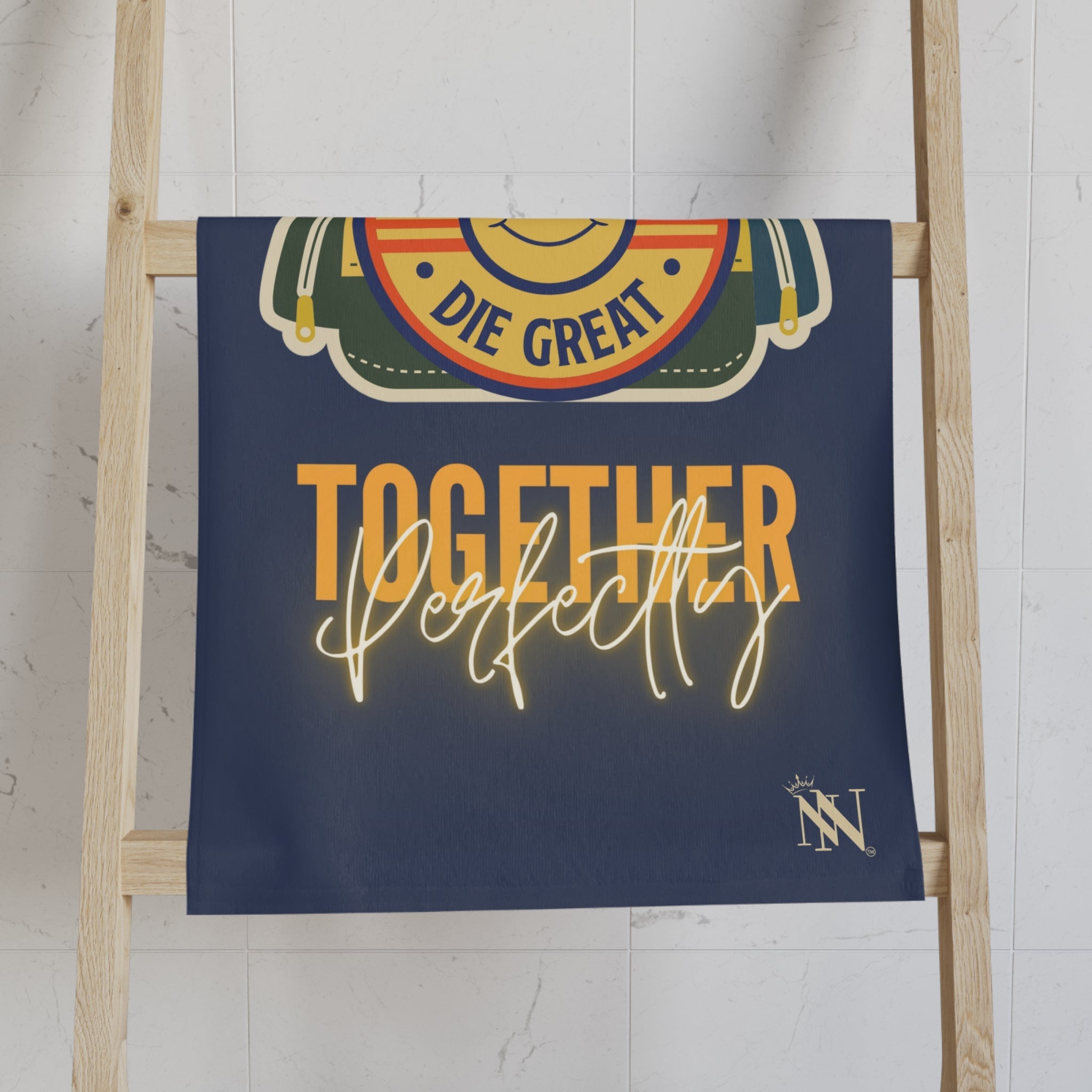 Do Good Die Great Backpacking | Mix & Match Classic Fun-Flirty Lovers’ Towels