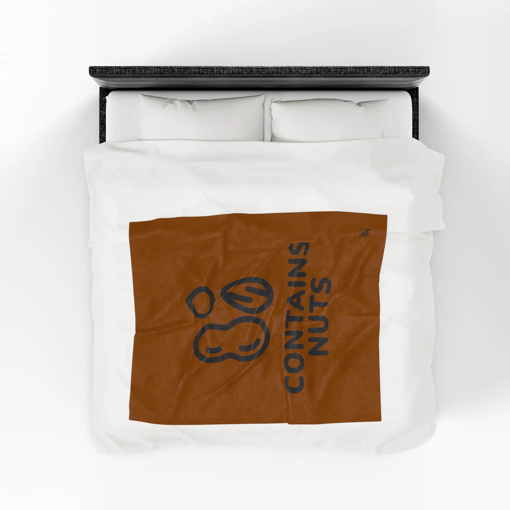 Contains Nuts | Mix & Match Velveteen Fun-Flirty Lovers’ Blankets