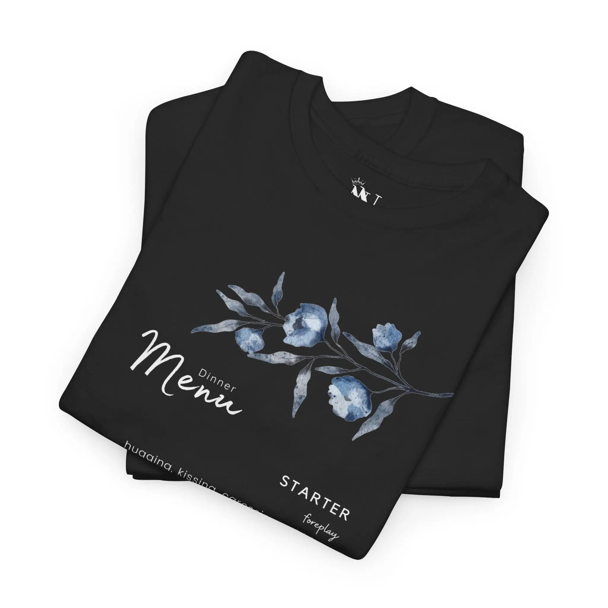 Dinner Menu | Mix & Match 100% Cotton Unisex Fun-Flirty Lovers’ Tees