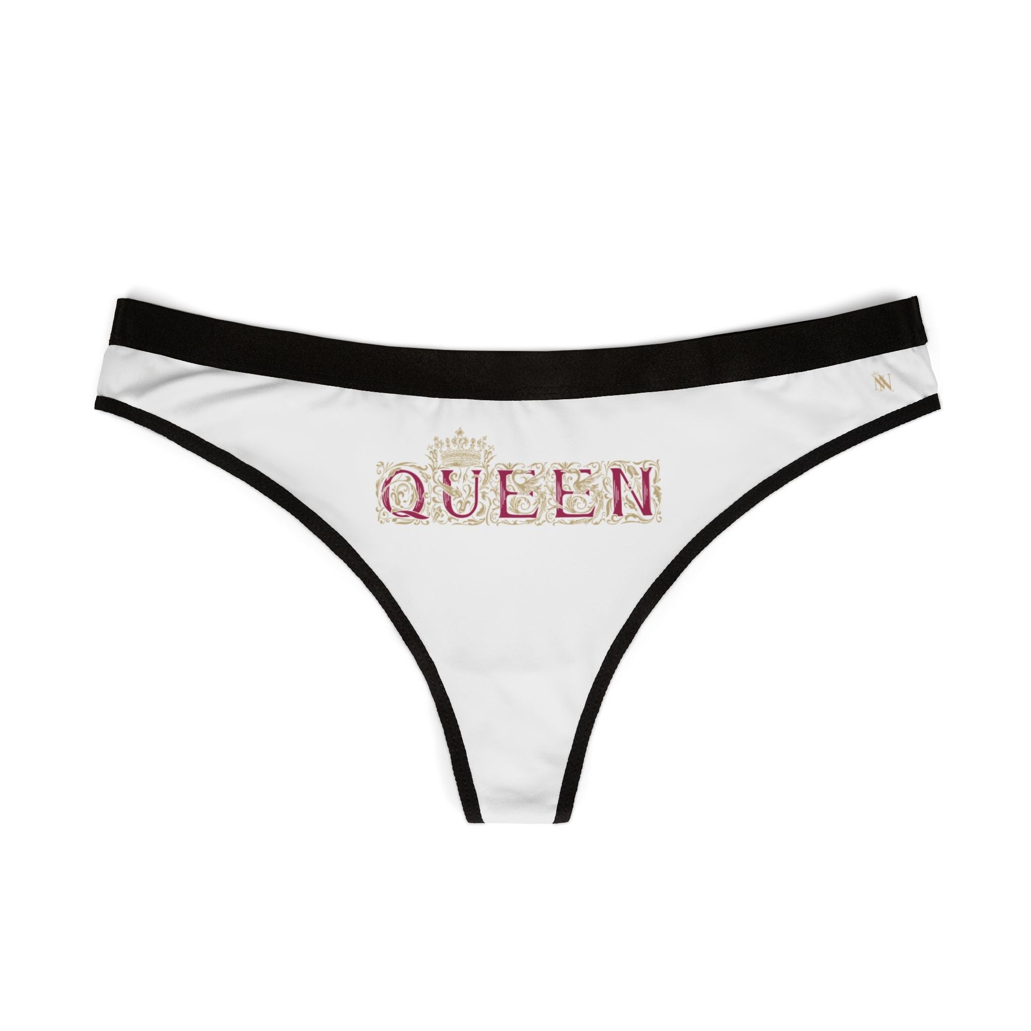 Gold Filigree Queen | Mix & Match Women’s Fun-Flirty Lovers’ Thongs