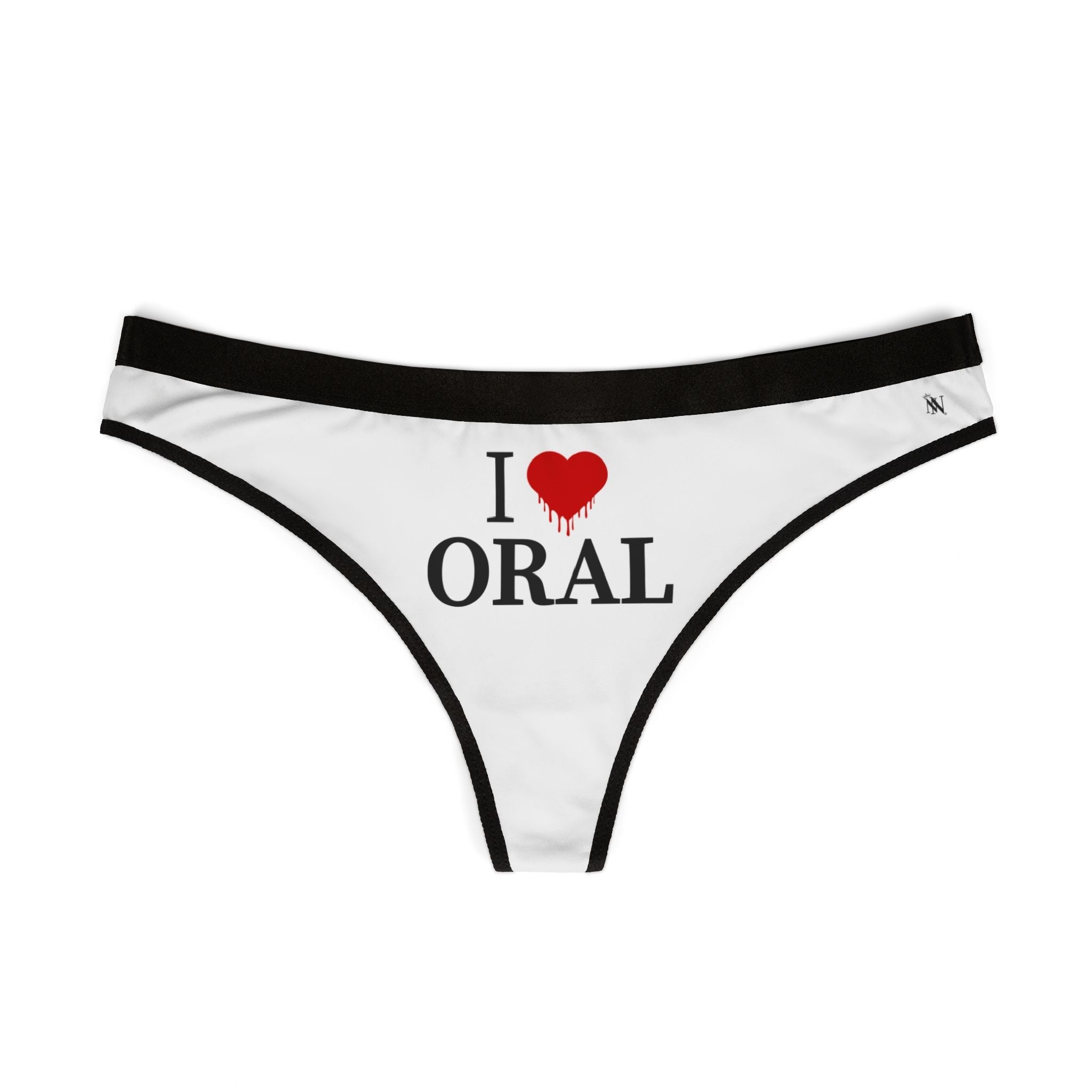 I Love Dripping Oral | Mix & Match Women’s Fun-Flirty Lovers’ Thongs