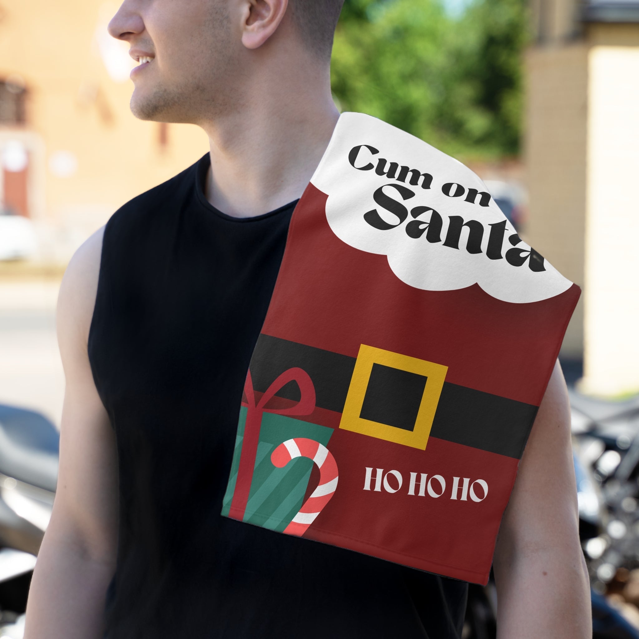 Cum on Santa | Mix & Match Soft Fun-Flirty Lovers’ Towels