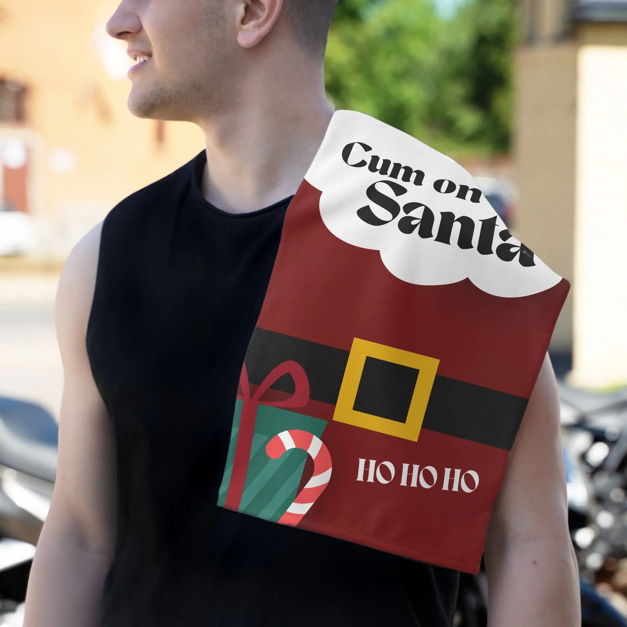 Cum on Santa | Mix & Match Soft Fun-Flirty Lovers’ Towels