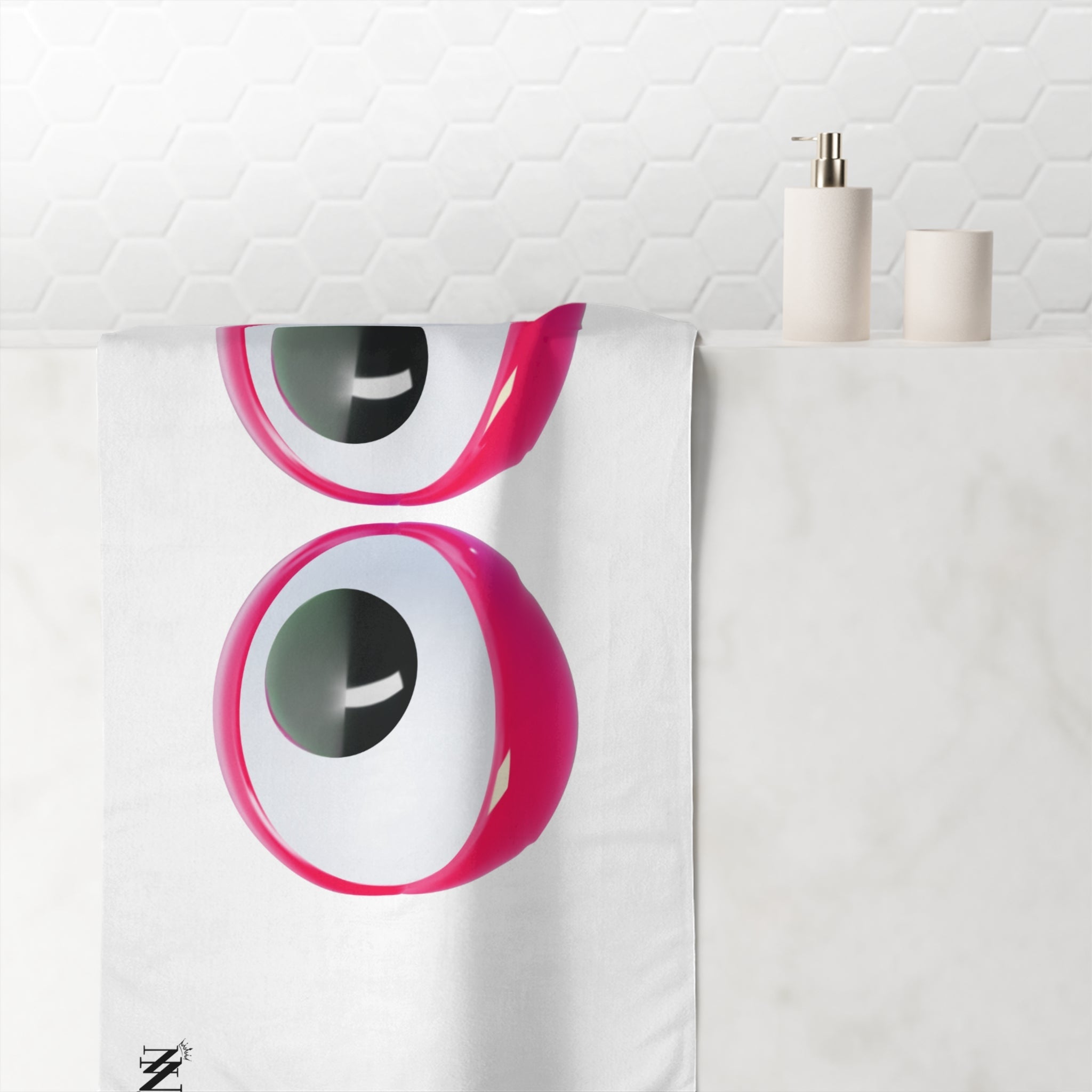 Wobbly Eyes | Mix & Match XL Fun-Flirty Lovers’ Towels