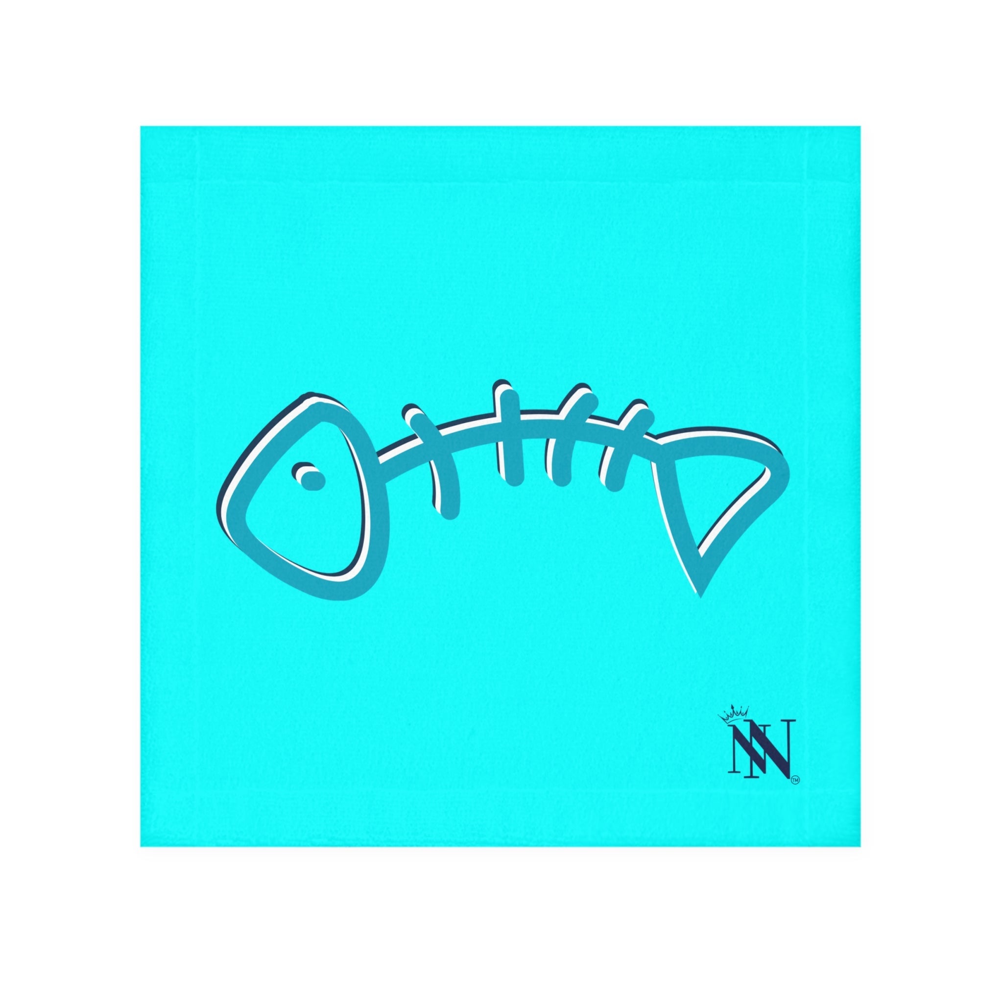 Blue Fish Bone | Mix & Match Lils’ Fun-Flirty Lovers’ Towels