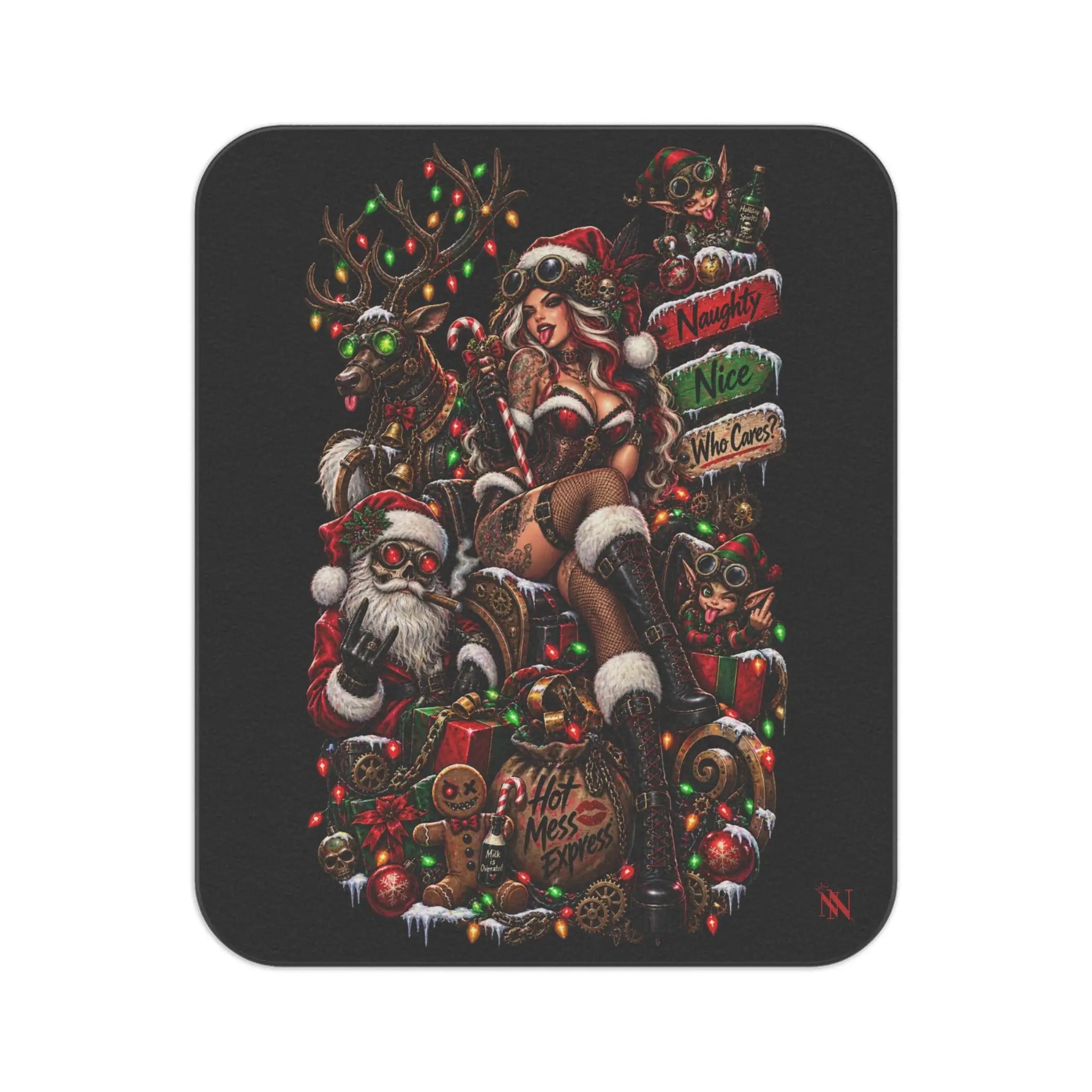 Christmas Wicked Fantasy Water-Resistant Sex Blanket