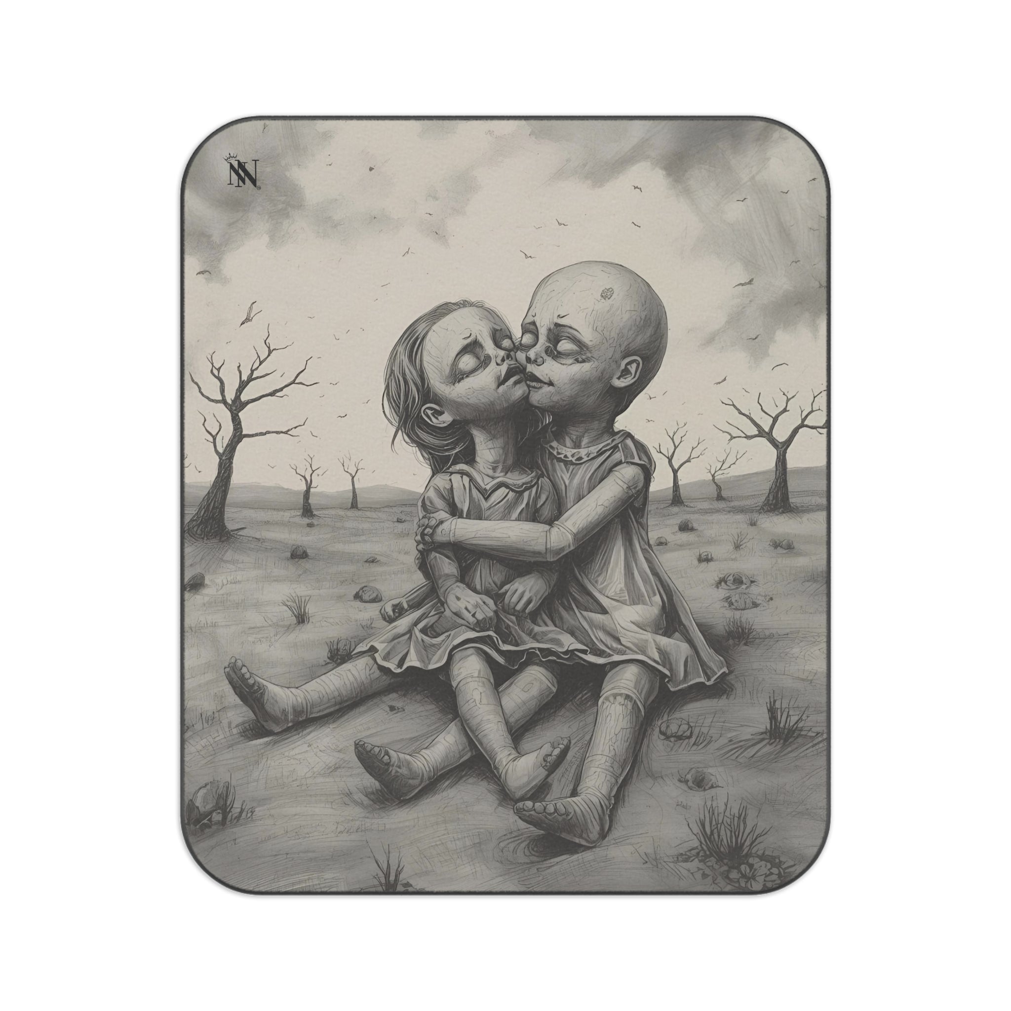 Desolate Love | Mix Match Fun-Flirty Lovers’ Water-Resistant Blankets