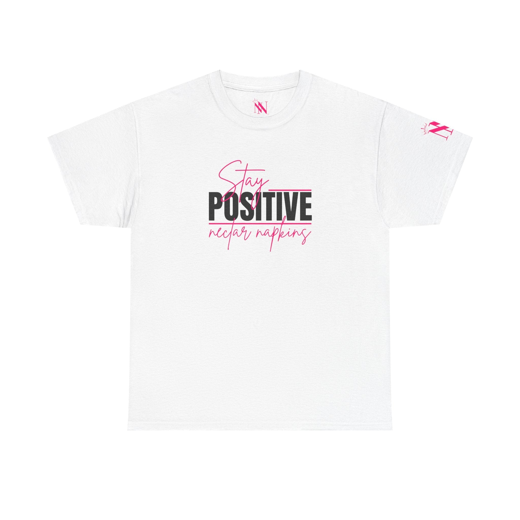 Stay Positive | Mix & Match Cotton Unisex Fun-Flirty Lovers’ T-Shirts
