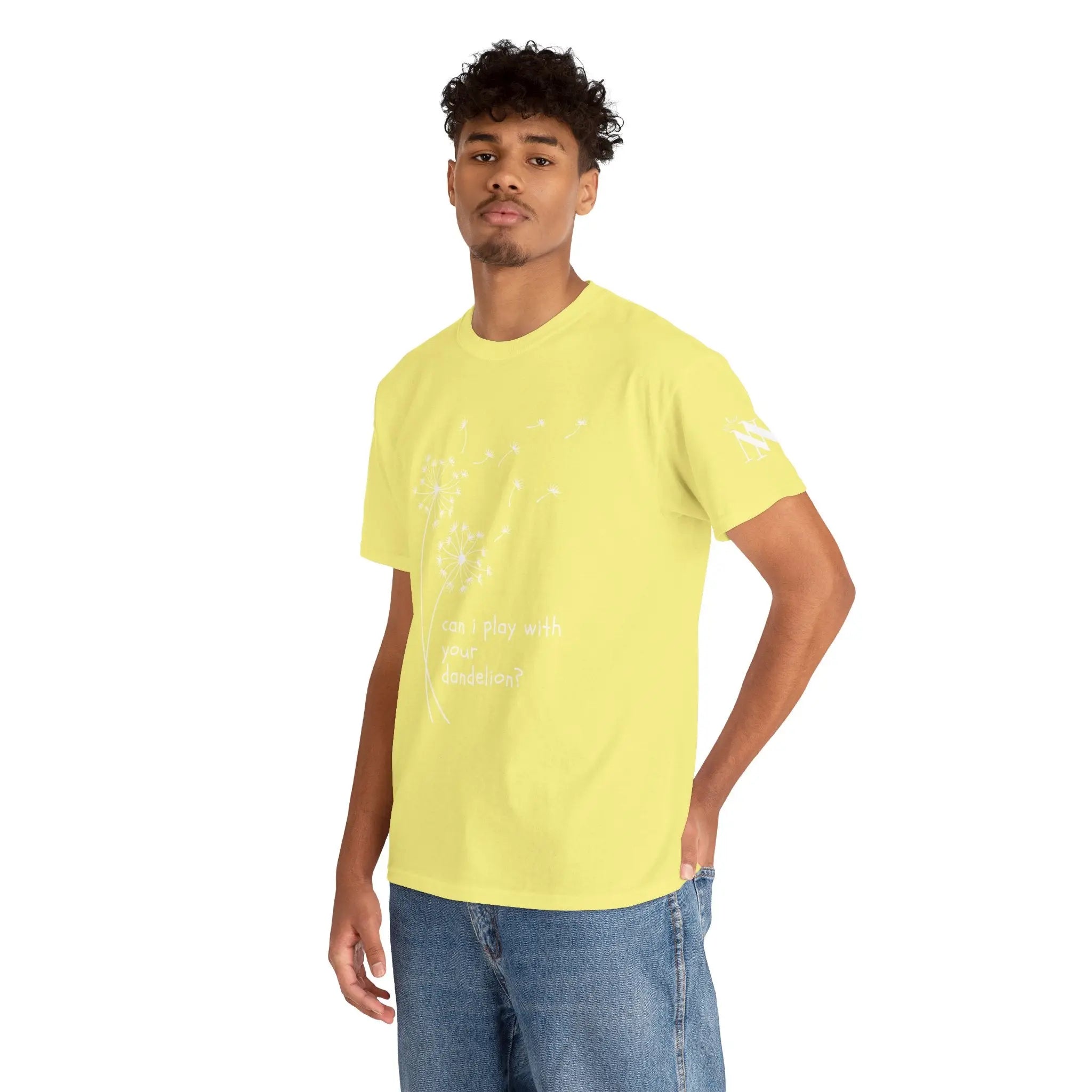 Can I Play With Your Dandelion? | Mix & Match 100% Cotton Unisex Fun-Flirty Lovers’ Tees