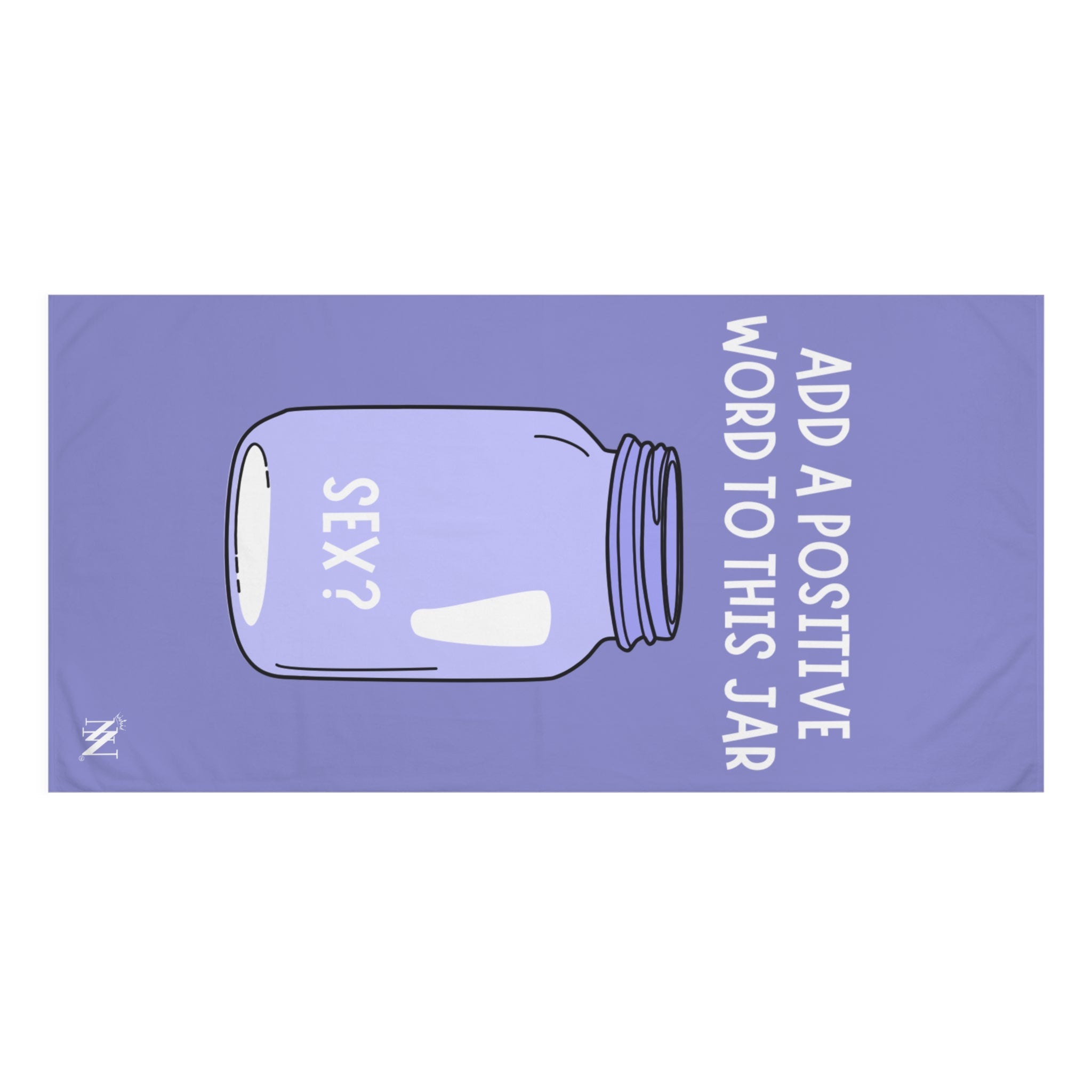 Positive Word Jar Sex? Extra Large Sex Towel