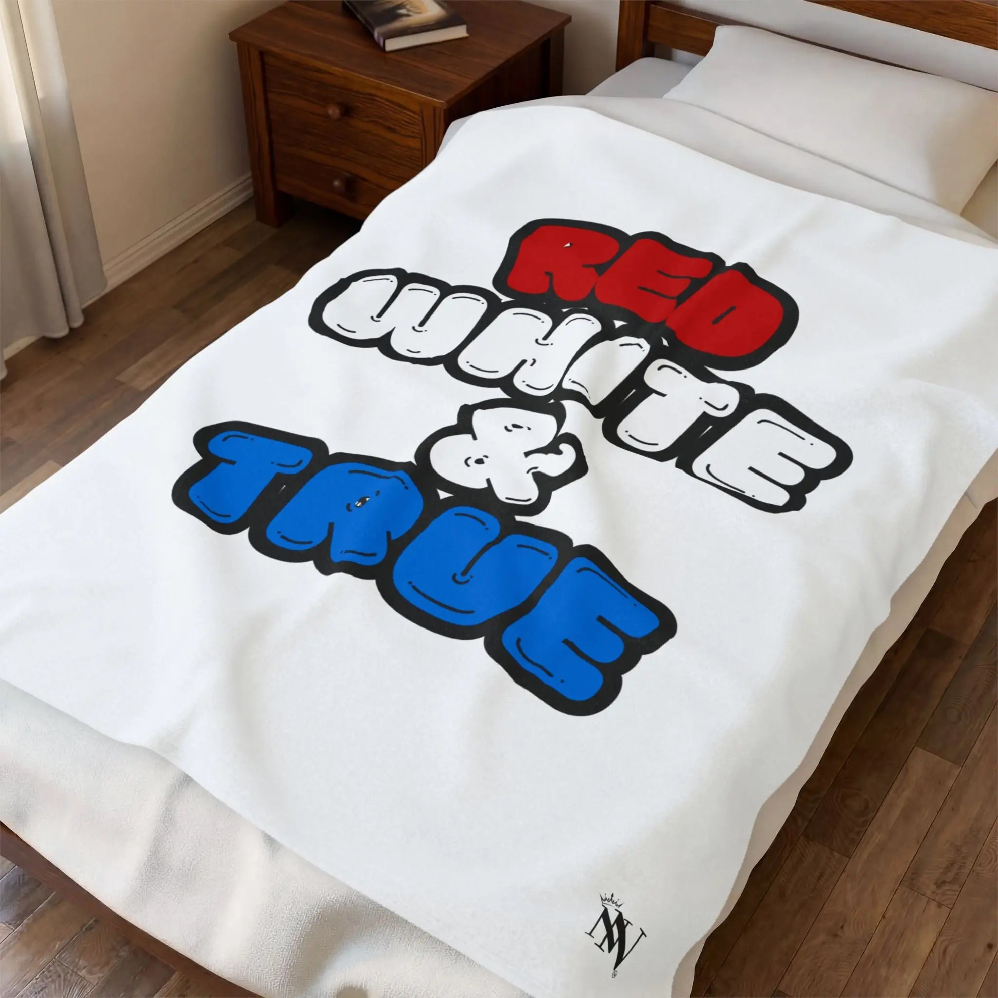 Red White & True | Nectar Napkins Fun-Flirty Lovers’ Blankets
