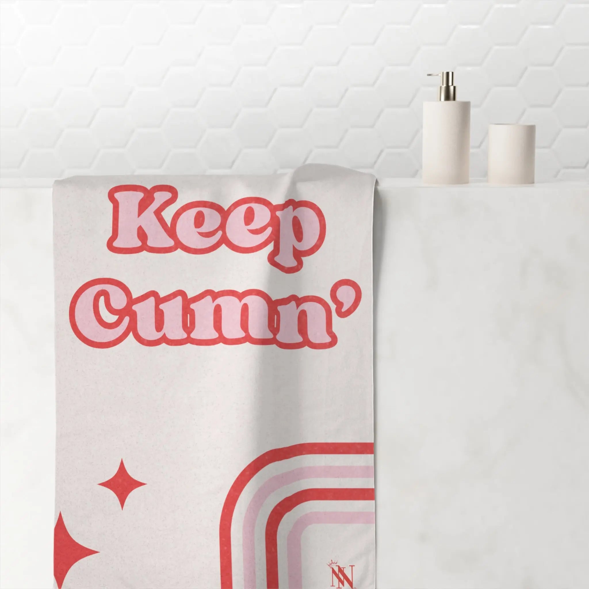 Keep Cumn’ | Mix & Match XL Fun-Flirty Lovers’ Towels
