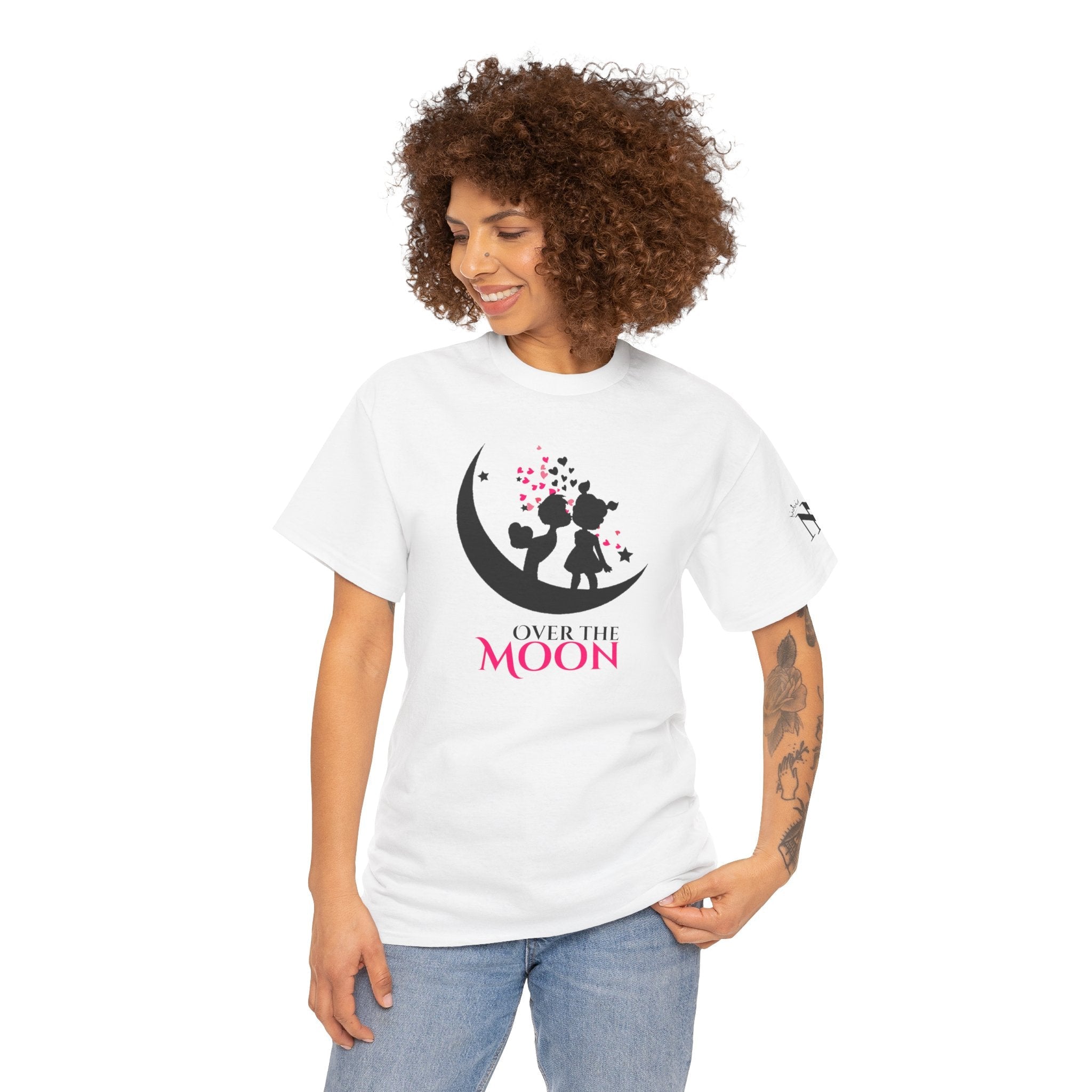 Over the Moon Romantic Couples Sex Gifts Unisex T-Shirt
