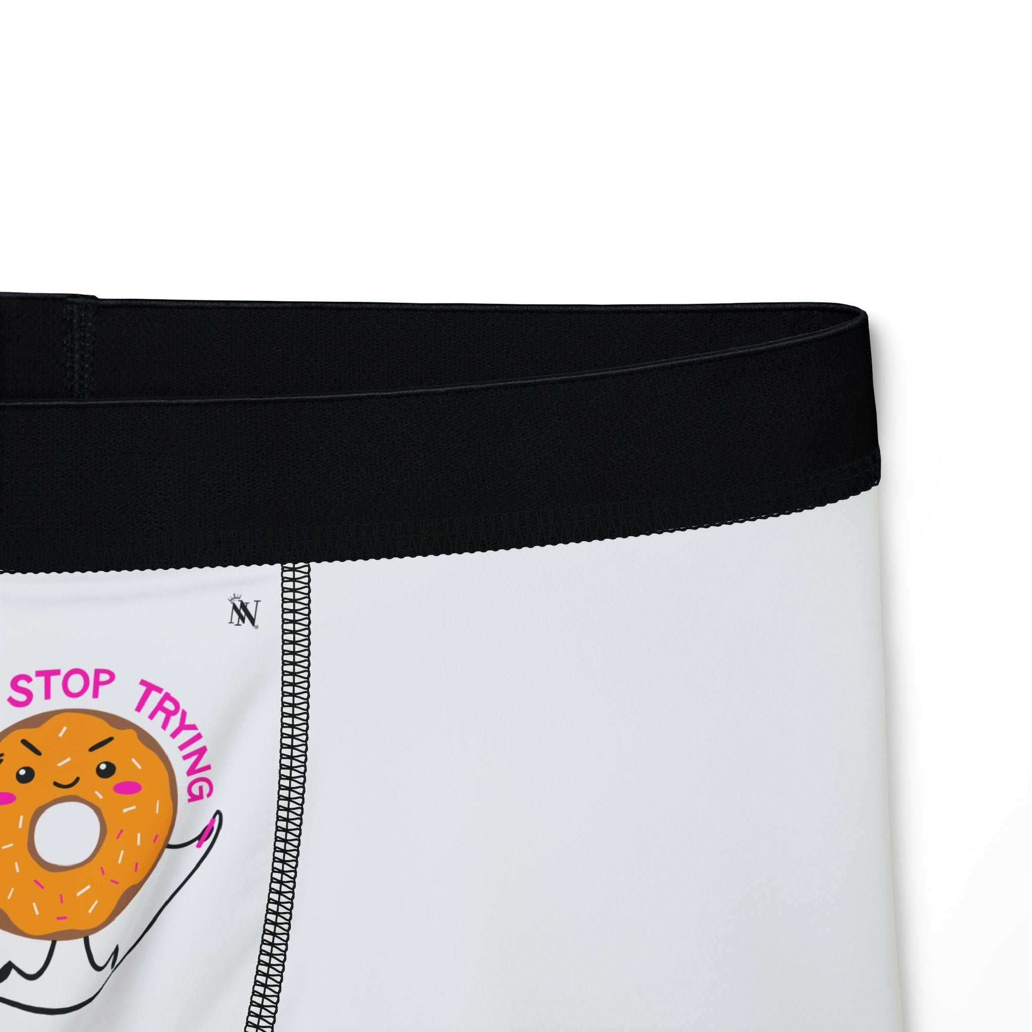 Donut Stop Trying | Mix & Match Fun-Flirty Lovers’ Boxer Briefs